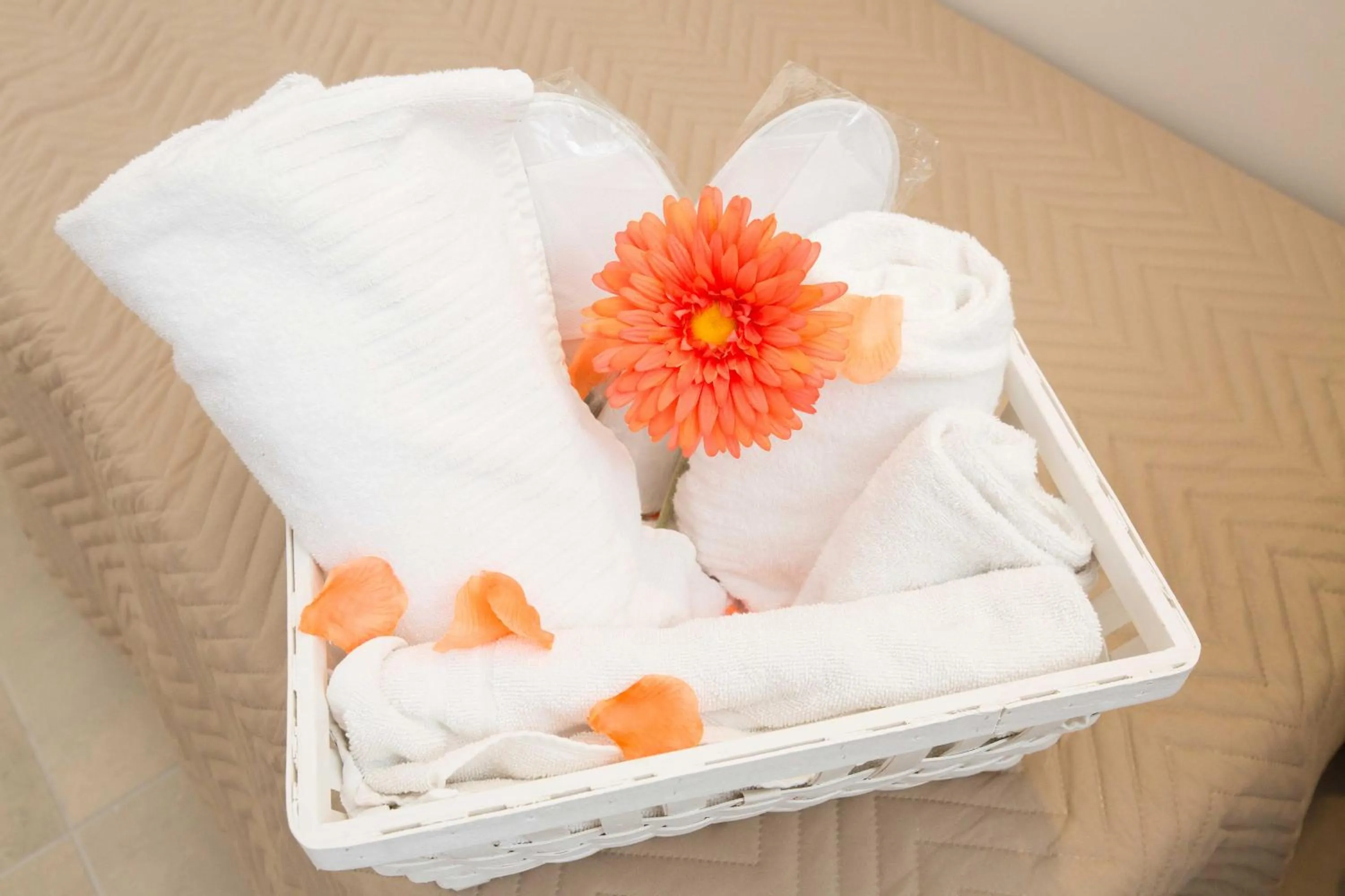 Decorative detail, Bed in Chiaia Suites