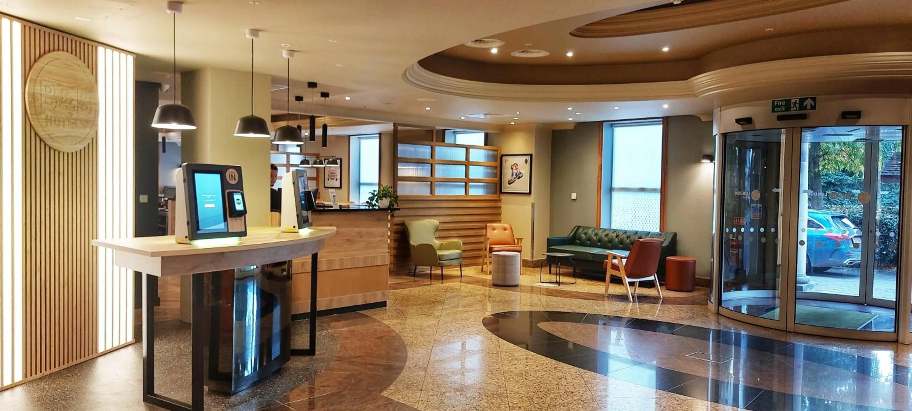 Lobby or reception in B&B HOTEL London Heathrow