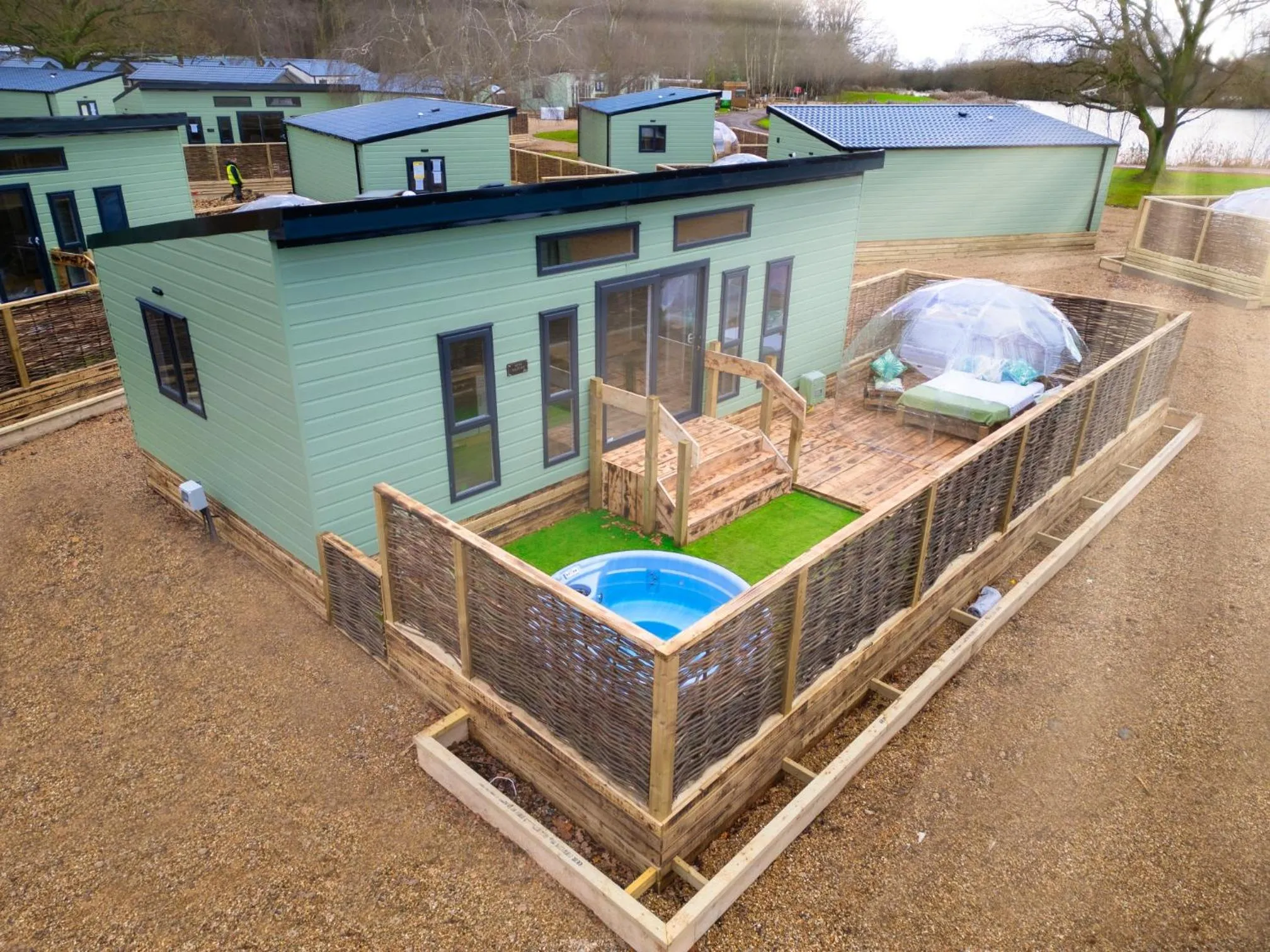 Property building in Woodlakes Park By Liv Retreats