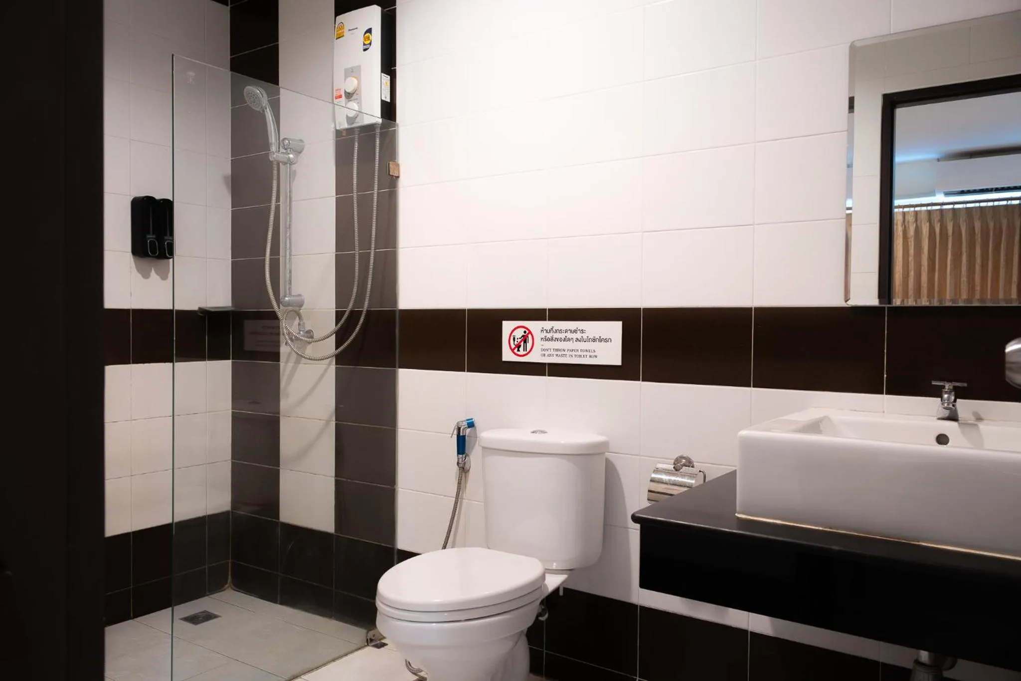 Shower in Alisa Krabi Hotel-SHA Plus