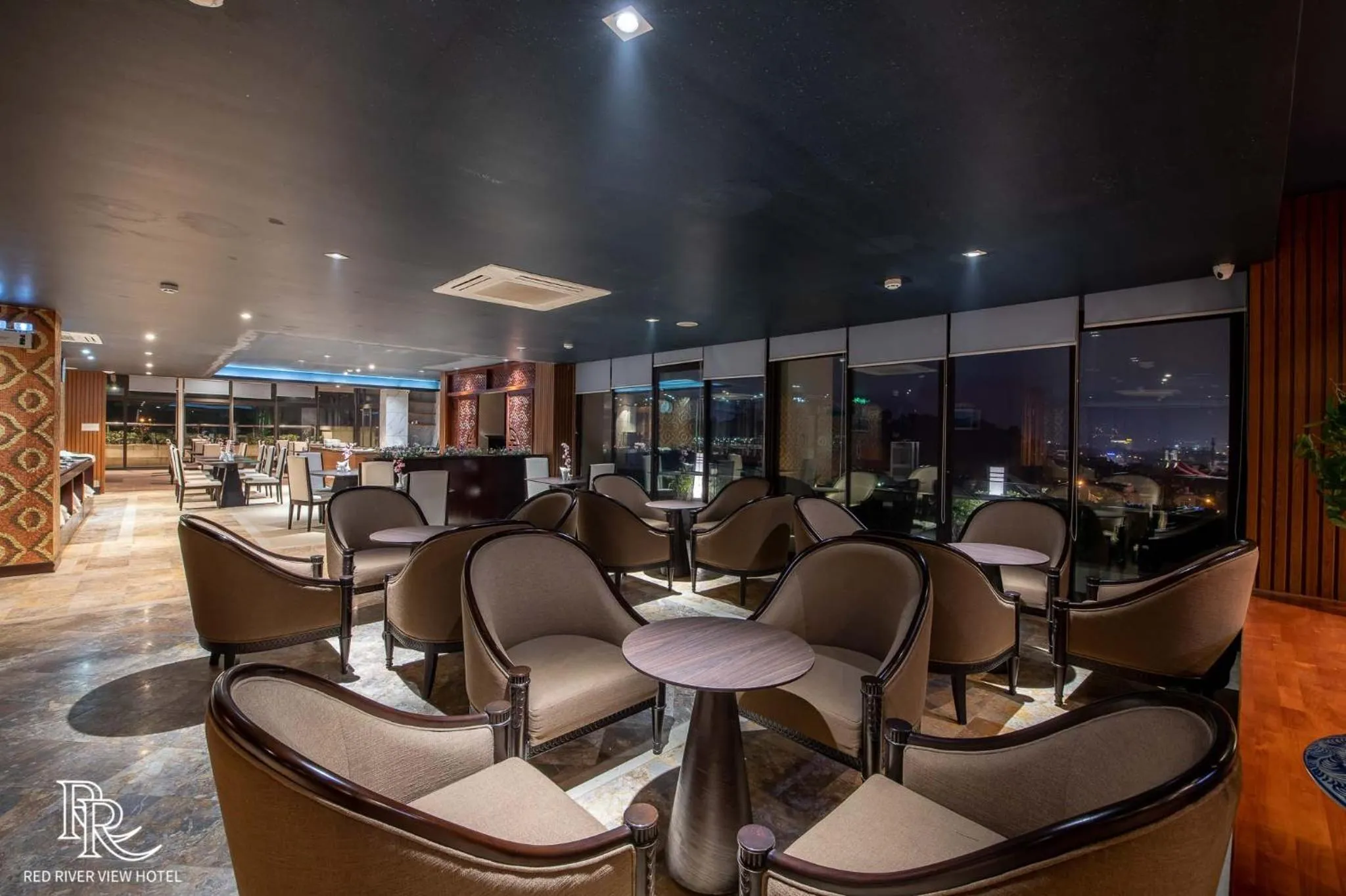 Lounge or bar in Red River View Hotel