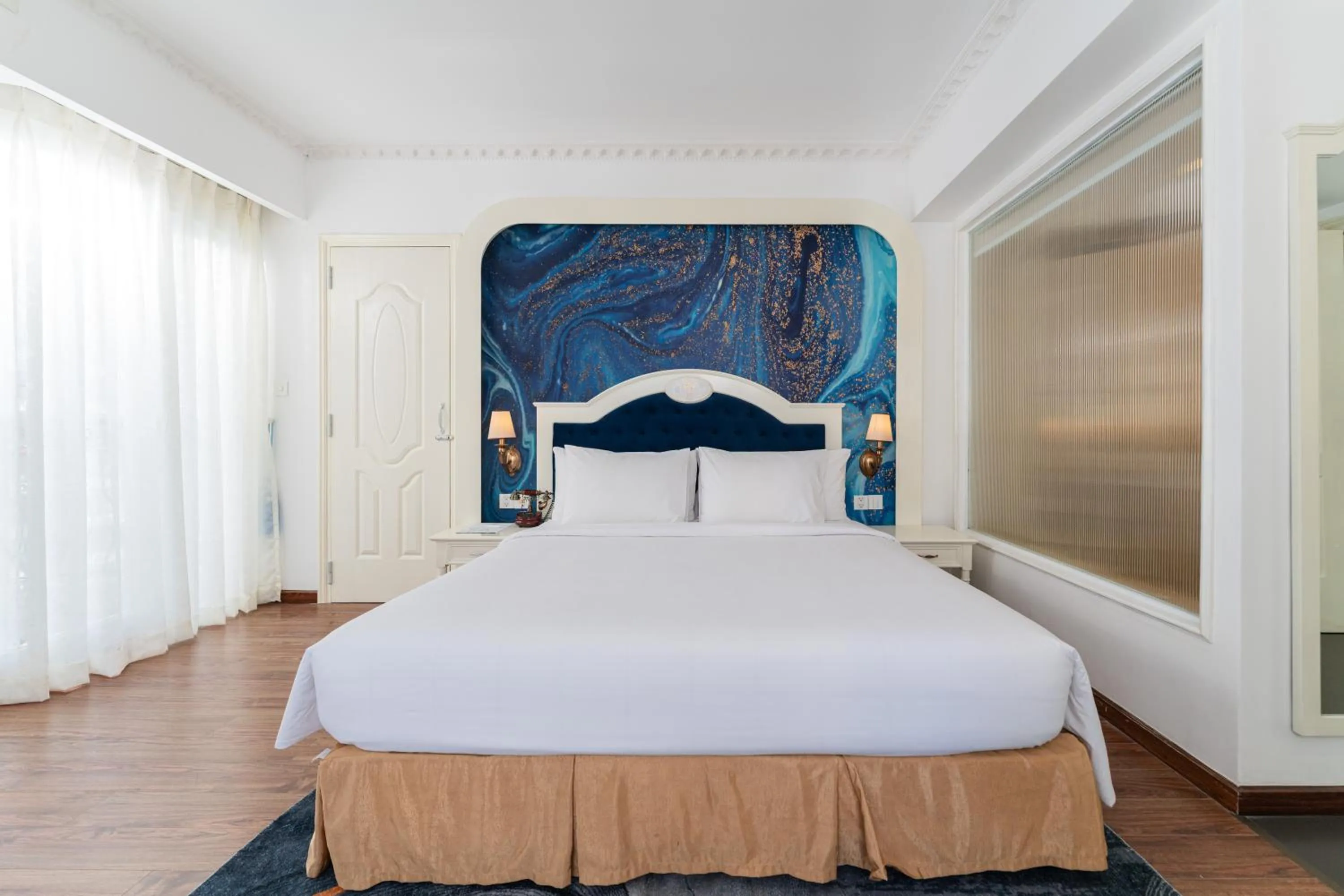 Bed in Nha Trang Prince Hotel