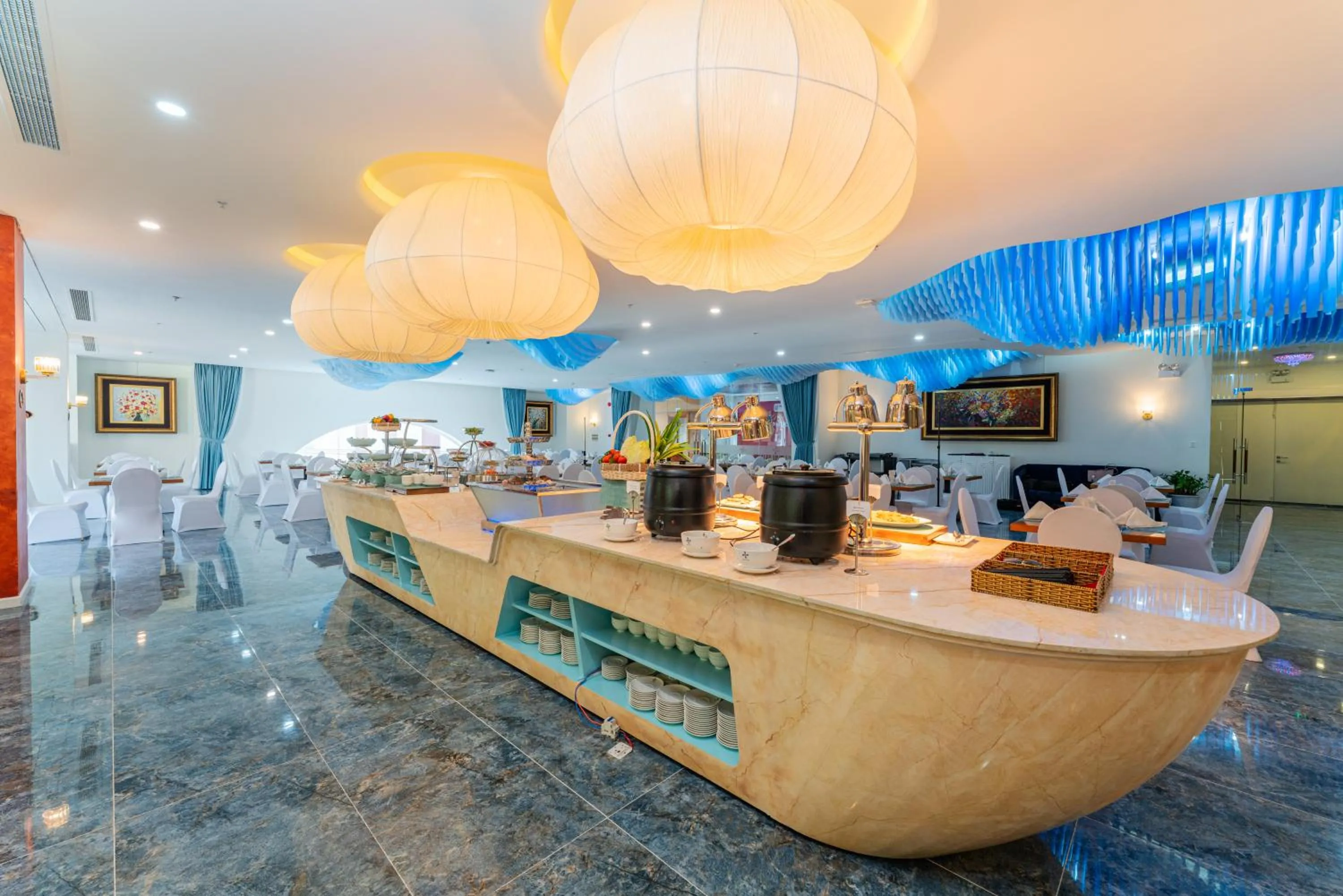 Buffet breakfast in Nha Trang Prince Hotel