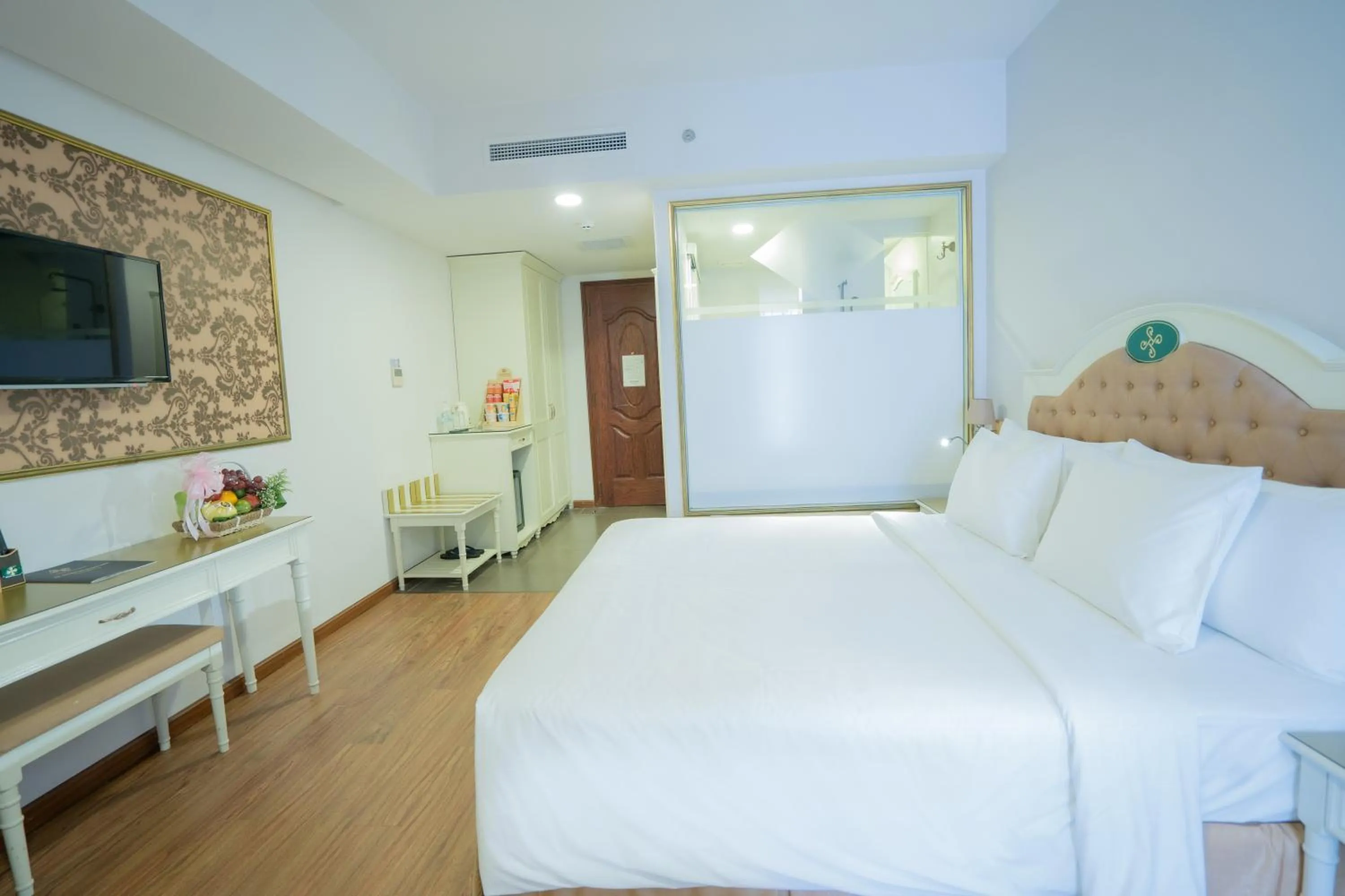 Bed in Isena Nha Trang Hotel