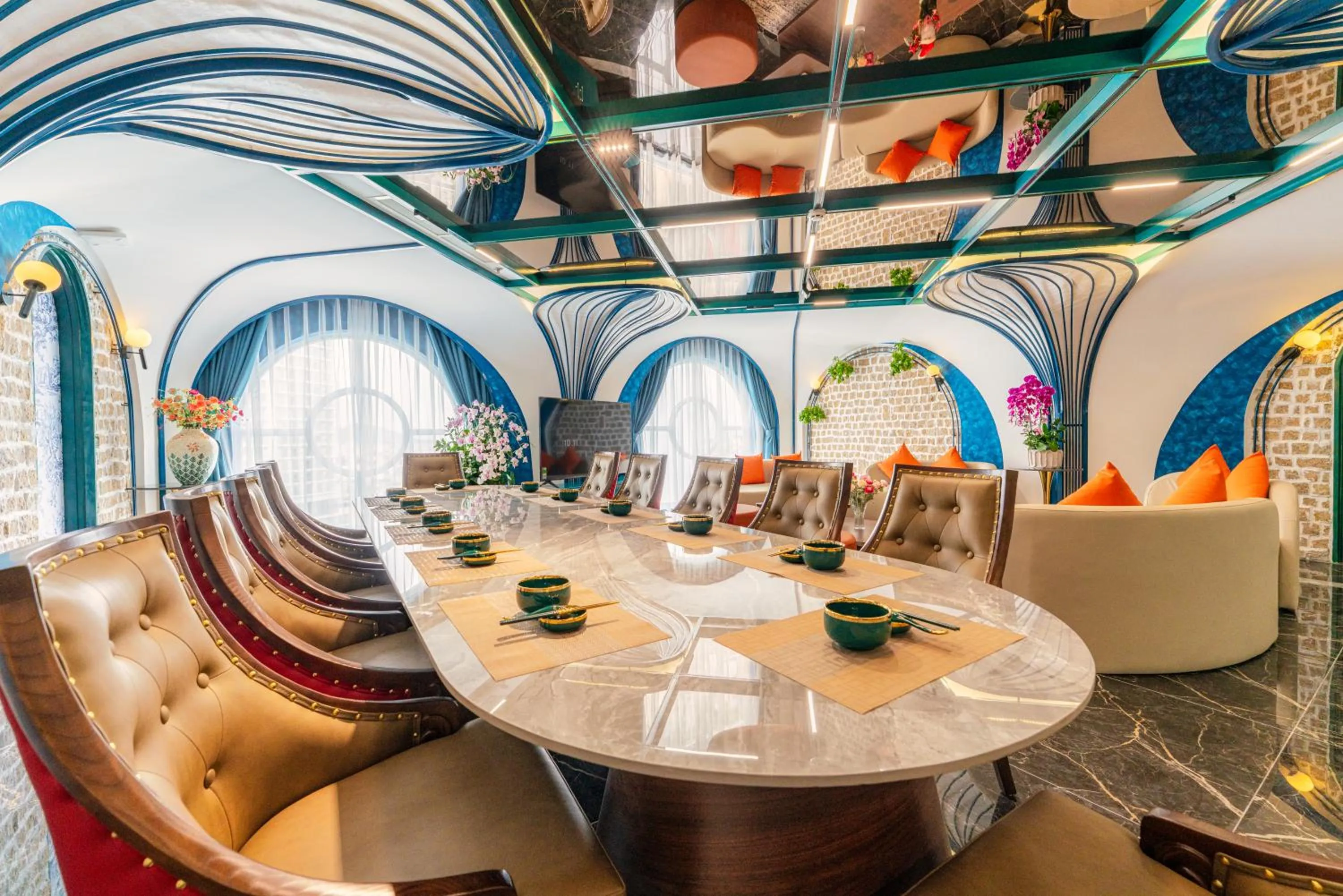 Living room in Nha Trang Prince Hotel