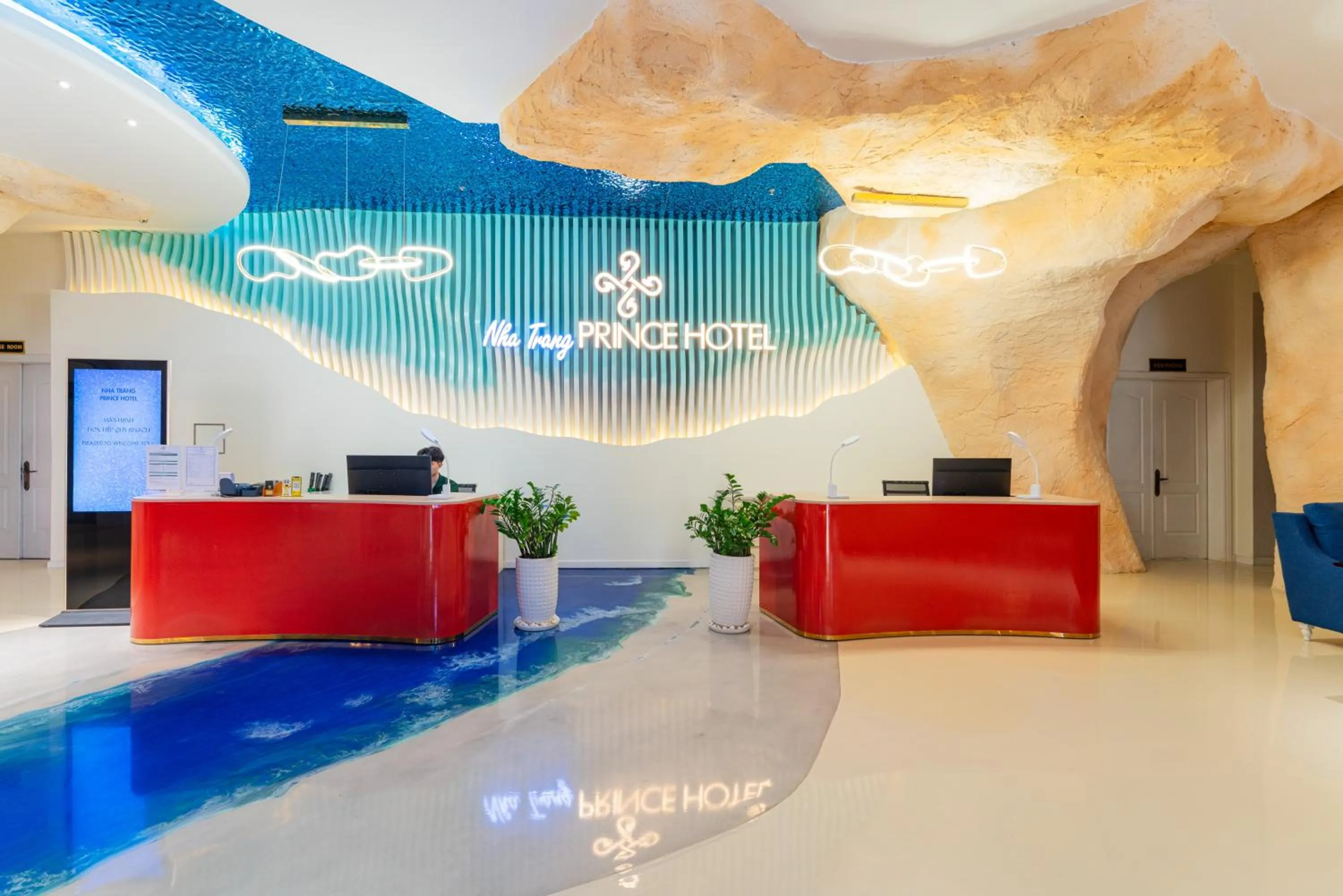 Lobby or reception in Nha Trang Prince Hotel