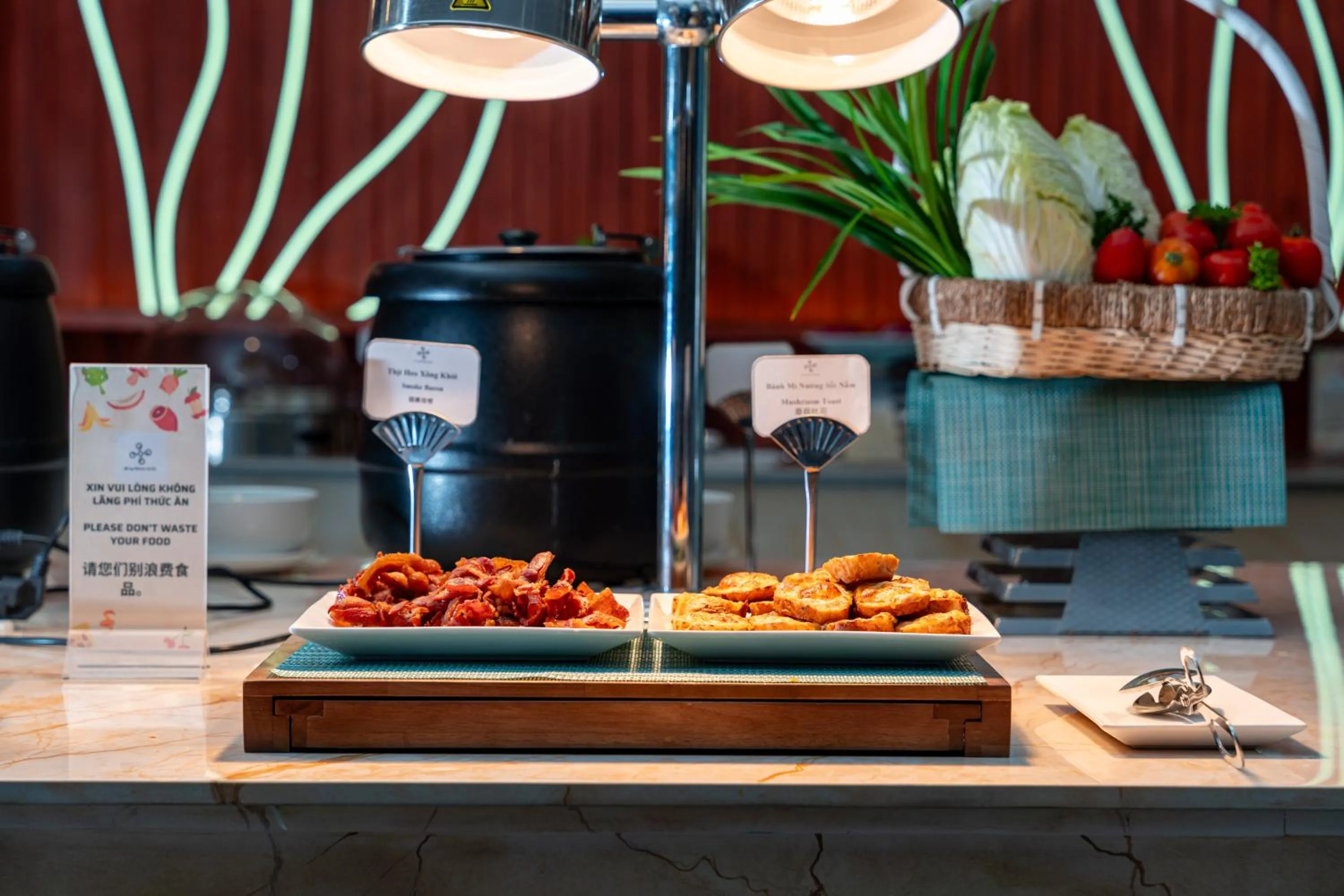 Buffet breakfast in Nha Trang Prince Hotel