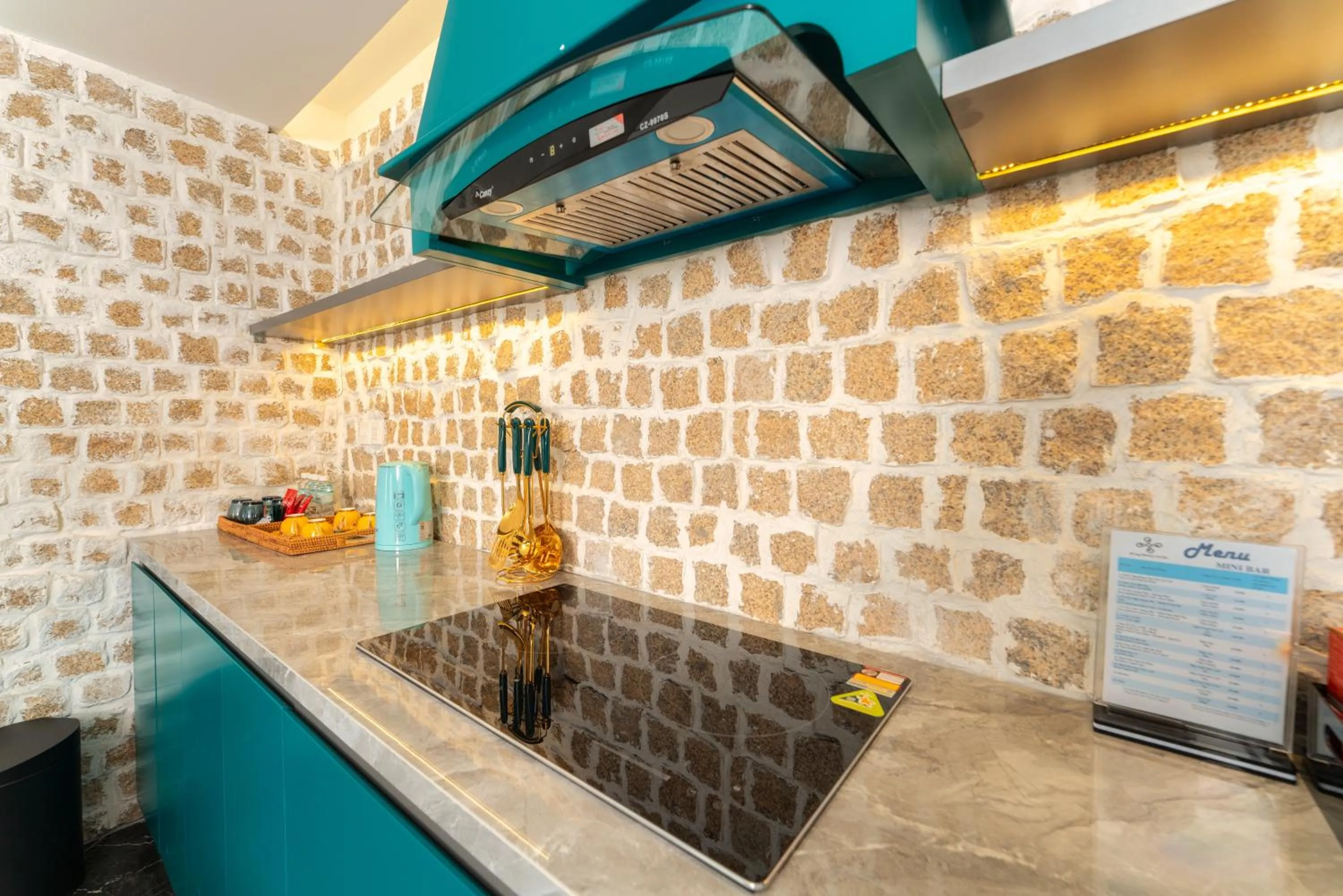 Kitchen or kitchenette in Nha Trang Prince Hotel