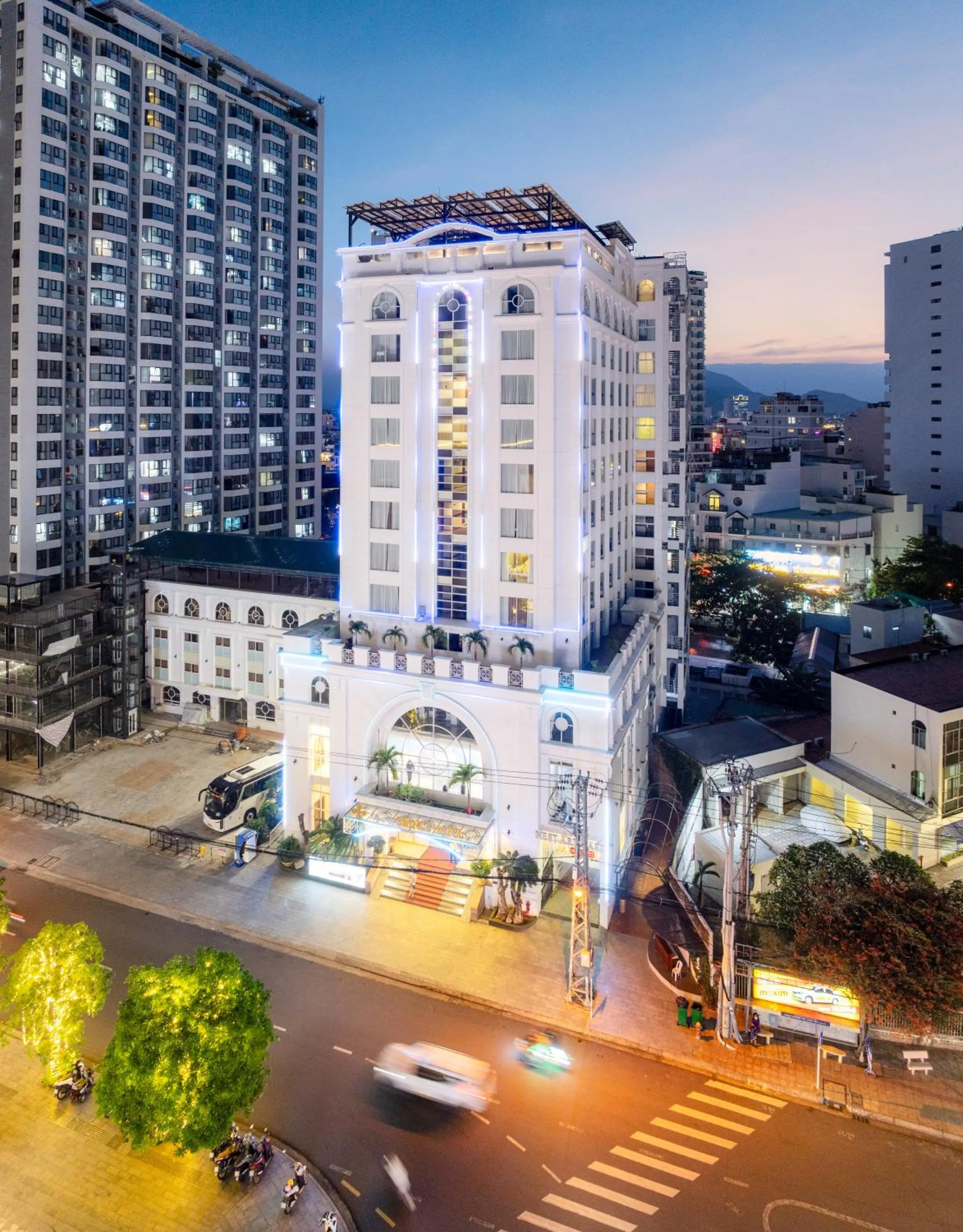 Property building in Nha Trang Prince Hotel
