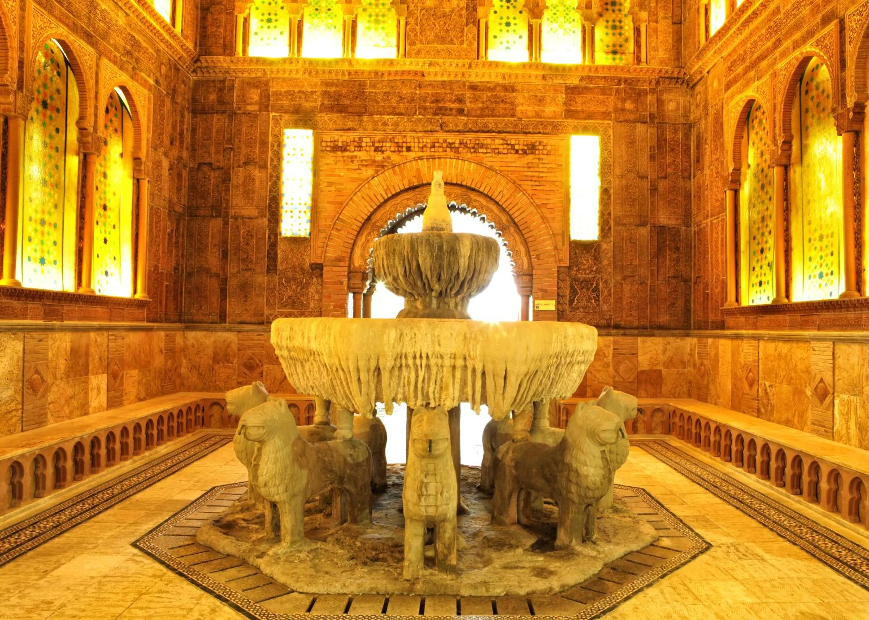 Hot Spring Bath in Balneario de Archena - Hotel Levante