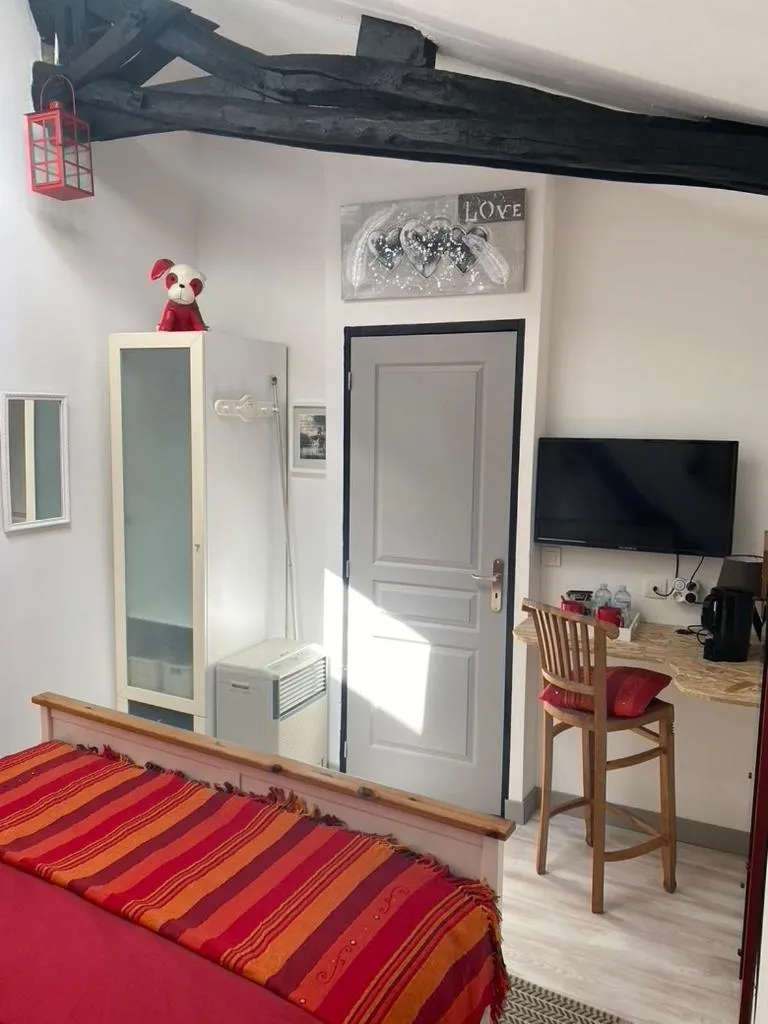 Bed in Chambres d'hôtes La Fougereuse