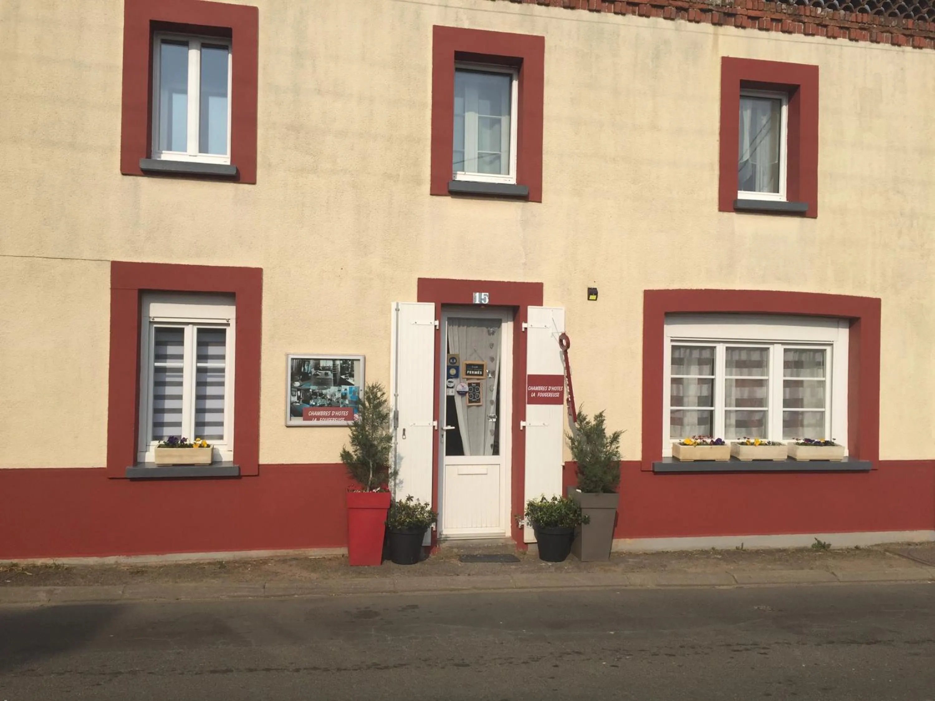 Facade/entrance in Chambres d'hôtes La Fougereuse