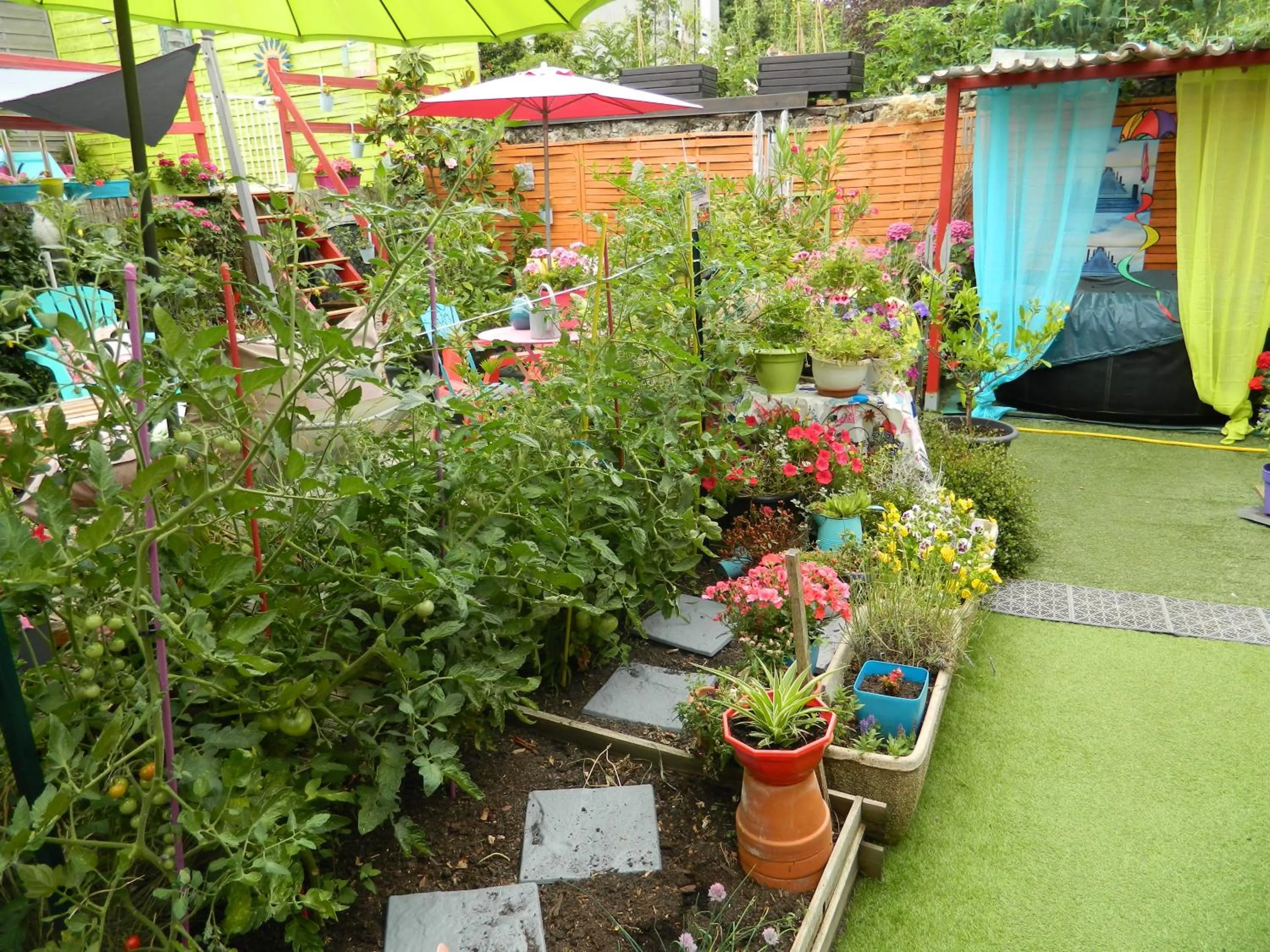 Garden in Chambres d'hôtes La Fougereuse
