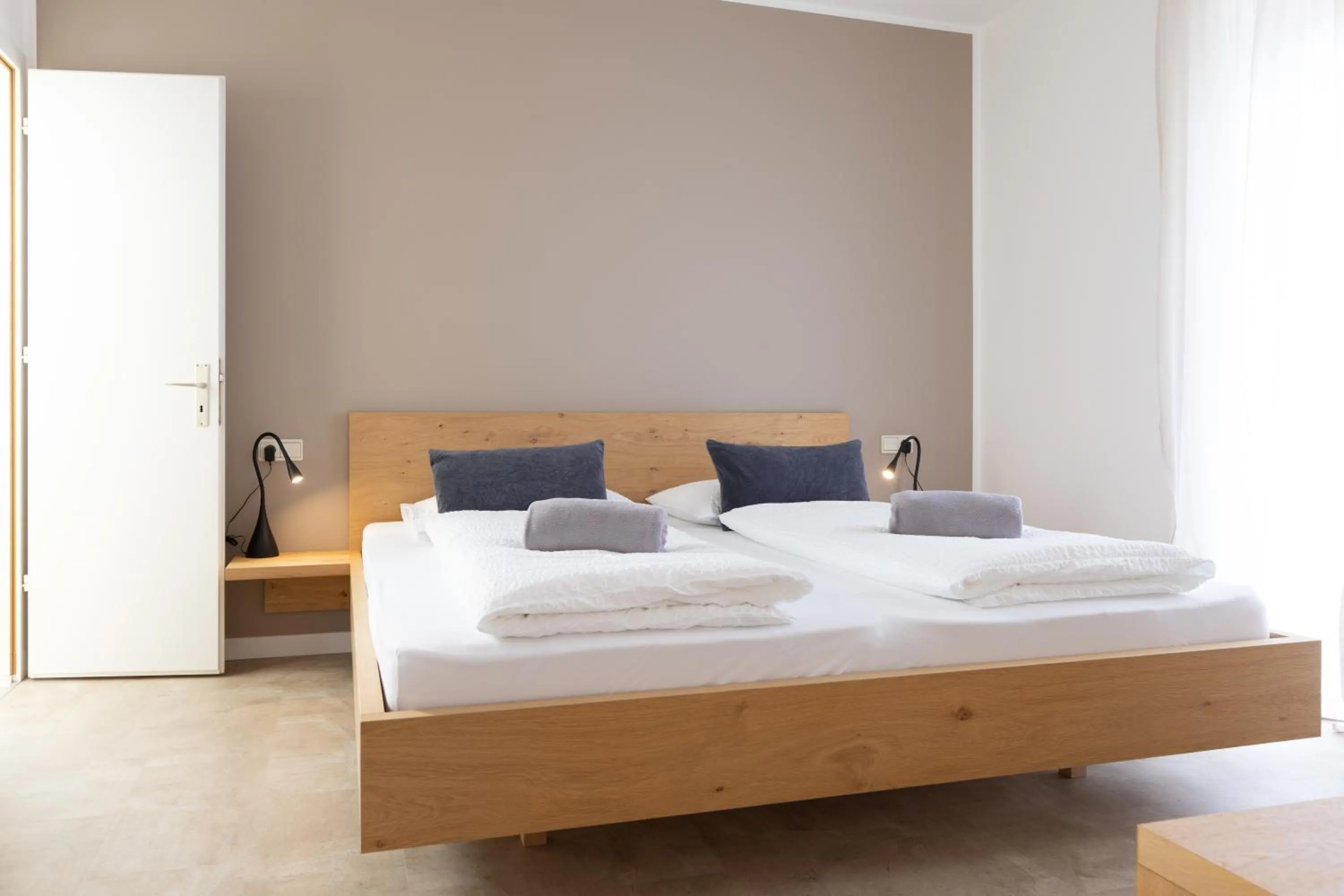 Bedroom, Bed in Residence Margreth