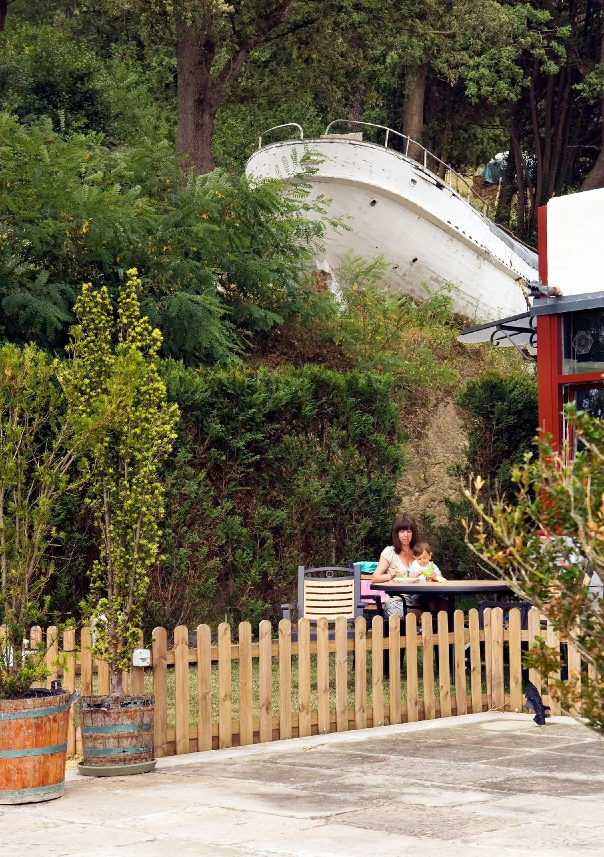 Patio in Hotel Villa Itsaso