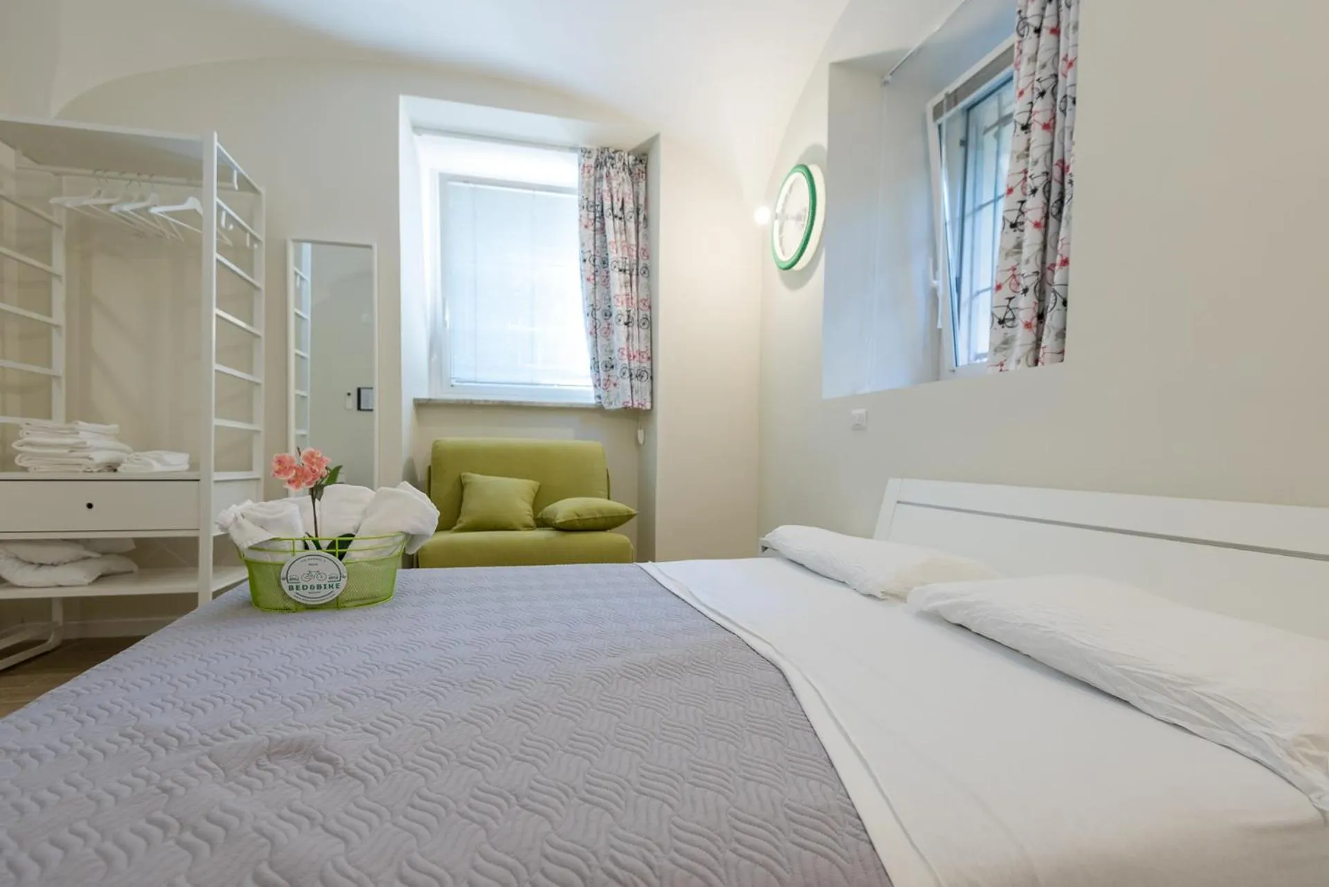 Bed in Bed&BikeRome ROOMS