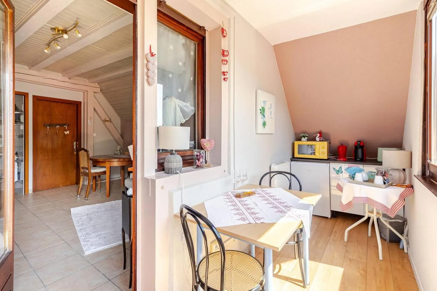 Patio in Chambre du Vigneron - Domaine Léon BLEESZ