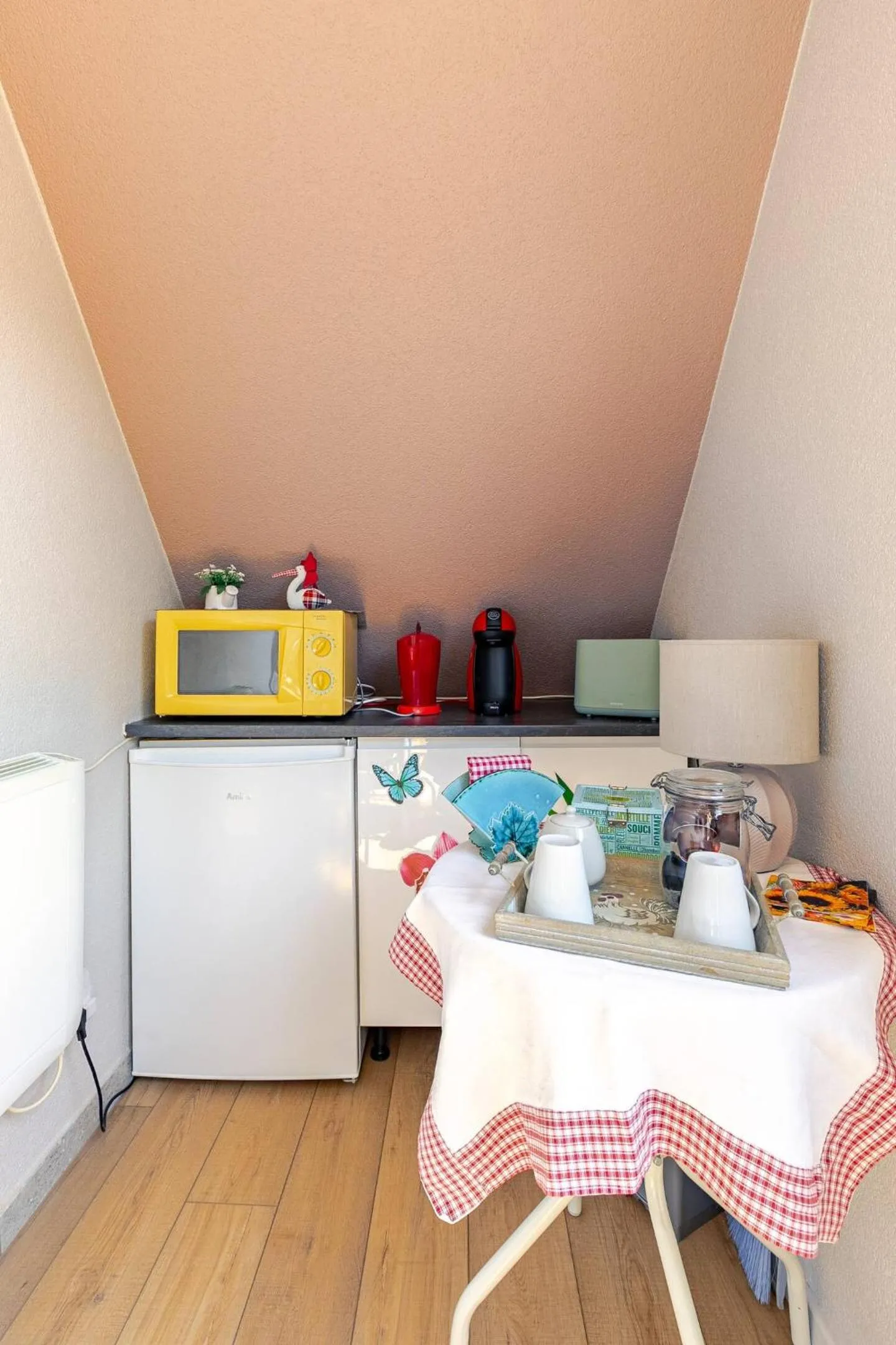 Coffee/tea facilities in Chambre du Vigneron - Domaine Léon BLEESZ