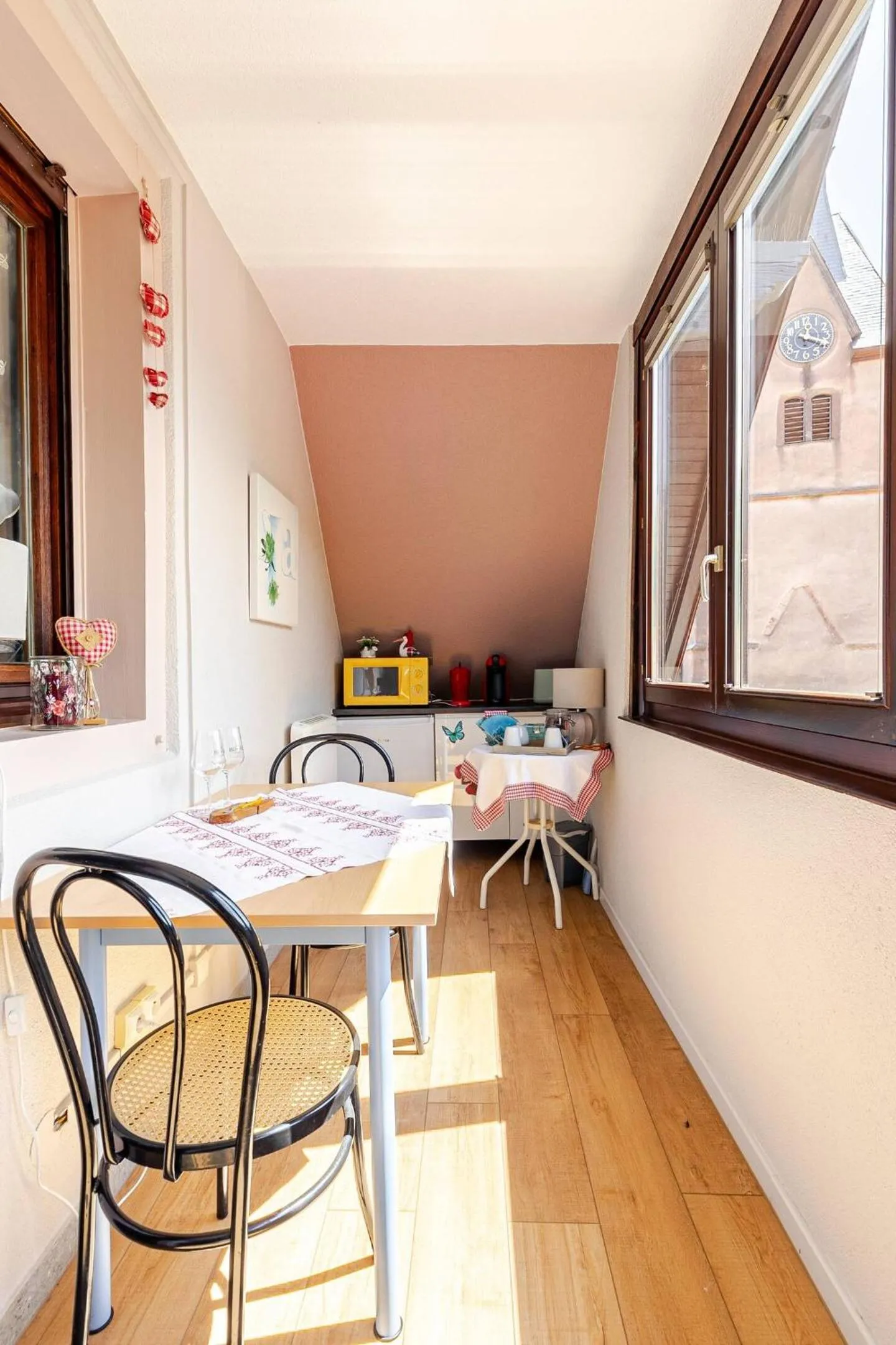 Kitchen or kitchenette in Chambre du Vigneron - Domaine Léon BLEESZ