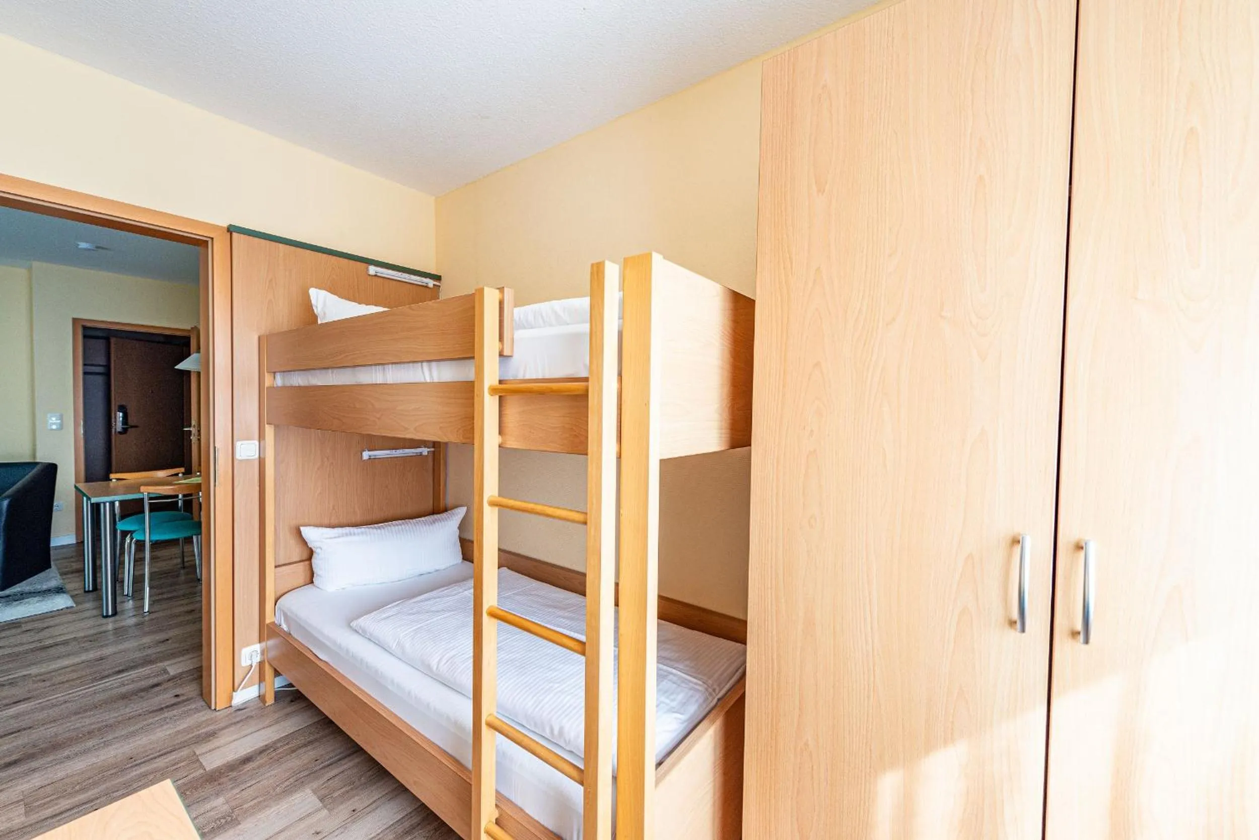 Photo of the whole room, Bed in Am Weststrand Apartmenthaus Waldeck