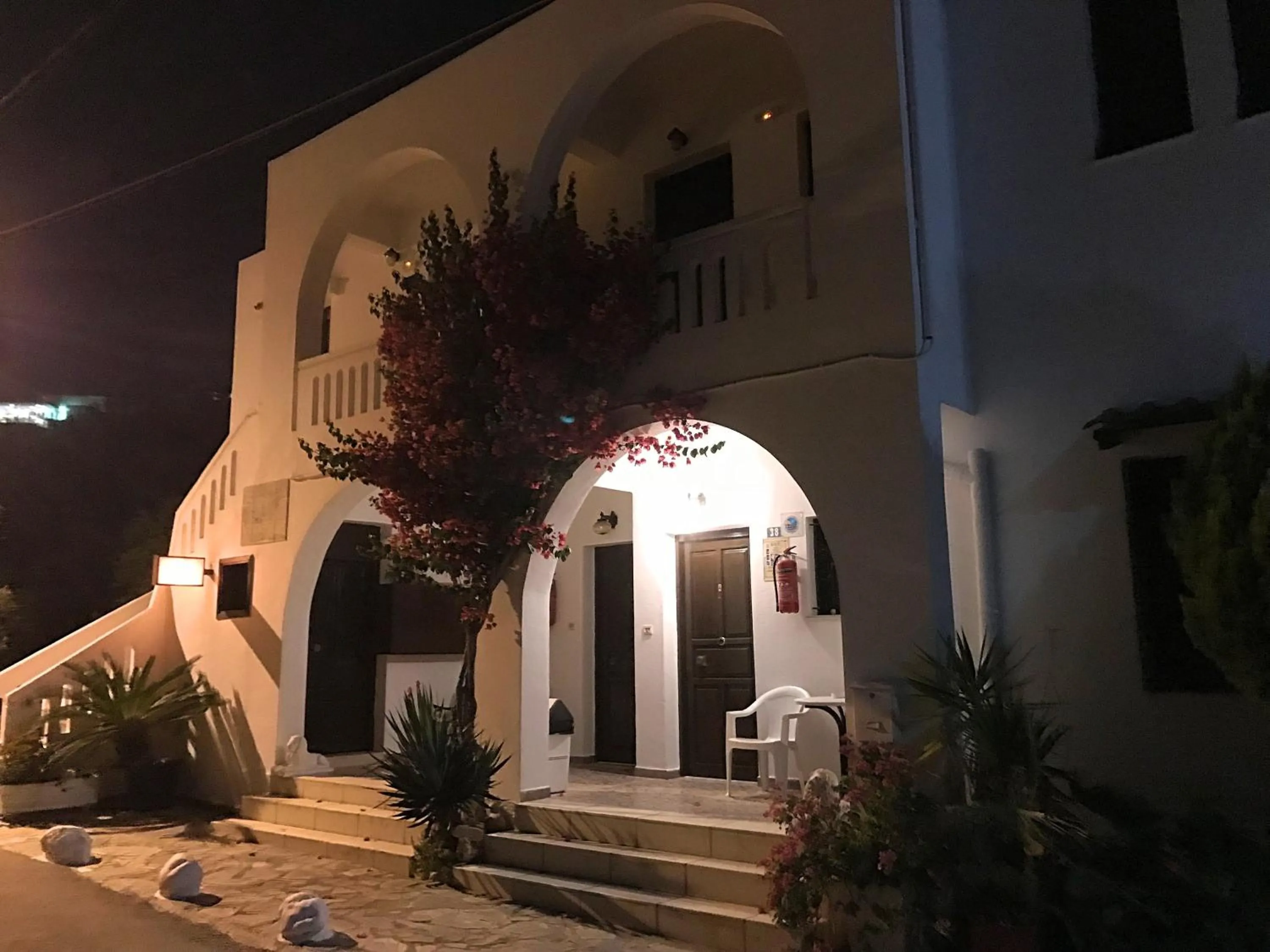 Facade/entrance in Oliaria Apartments