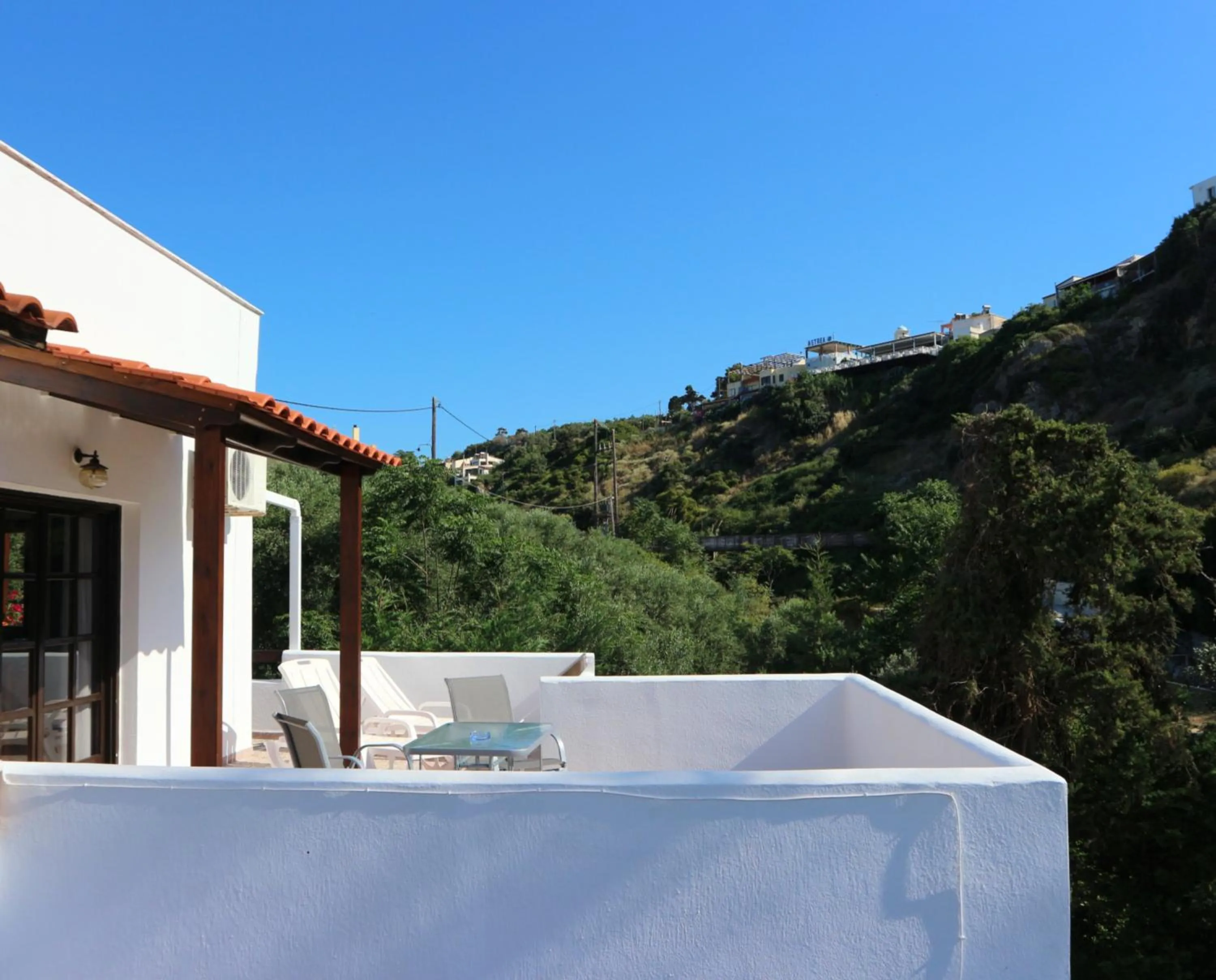 Patio in Oliaria Apartments