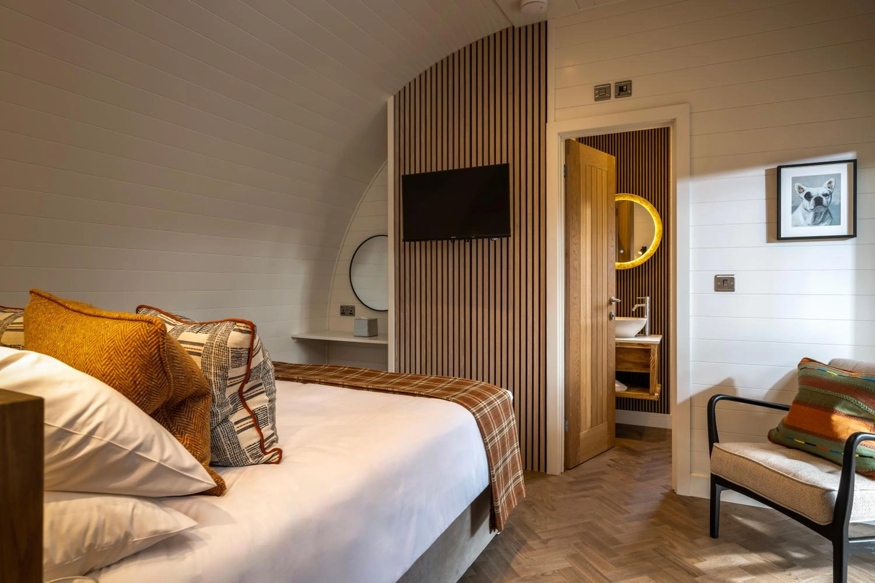 Bed in Carbis Bay and Spa Hotel