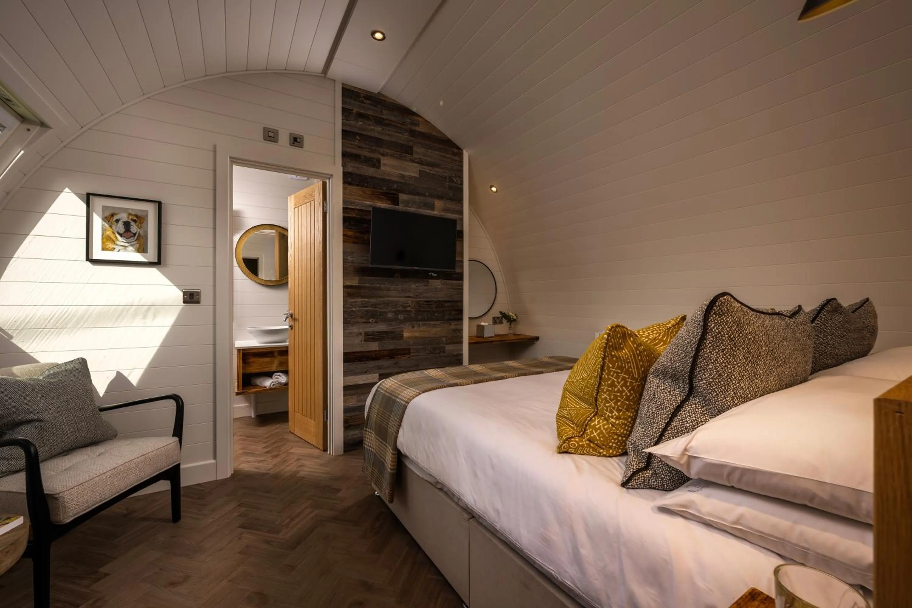 Bed in Carbis Bay and Spa Hotel