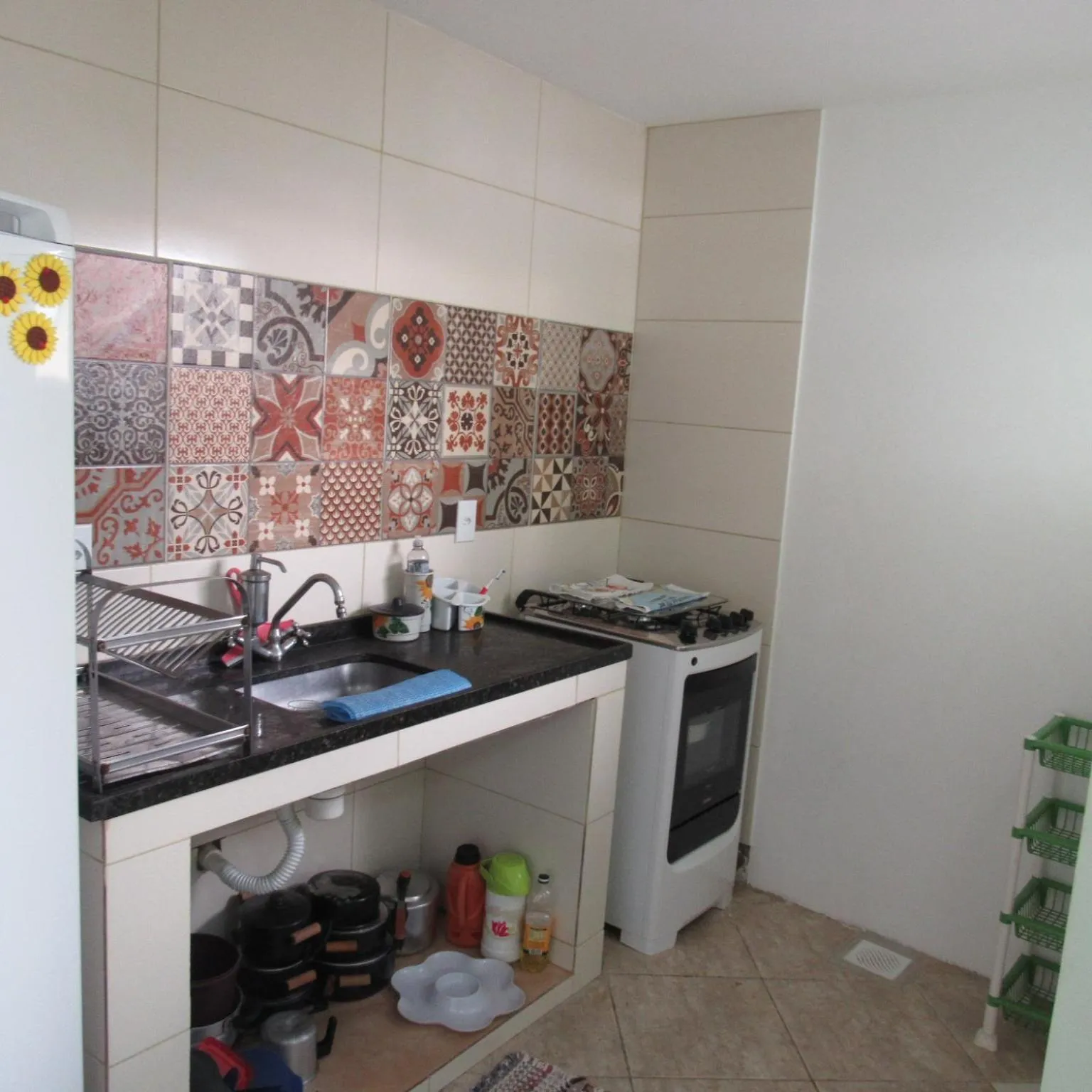 Kitchen or kitchenette in Arraial Temporada - Vá a Pé para a Praia