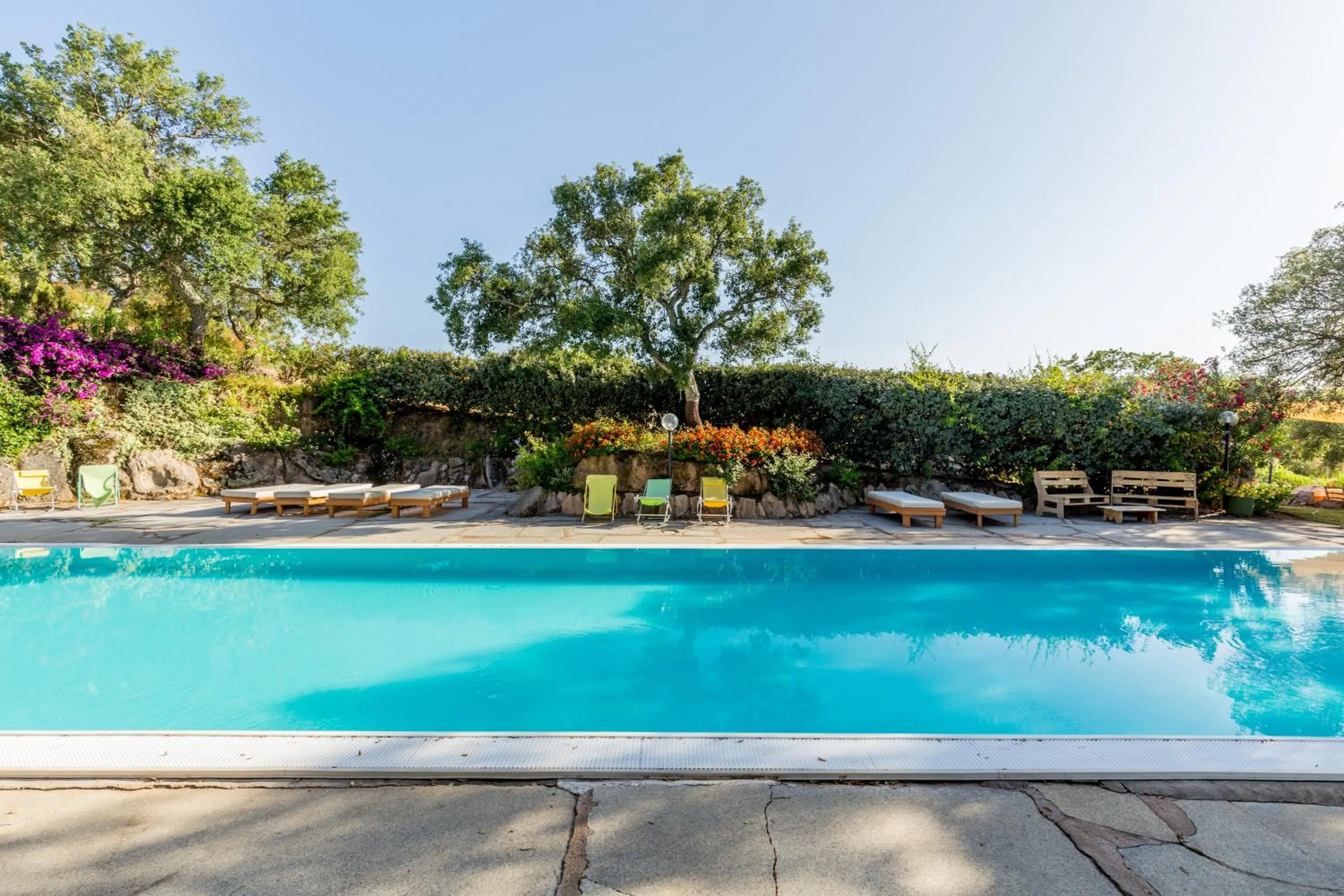 Pool view in Hotel Glamping Borgo di Campagna
