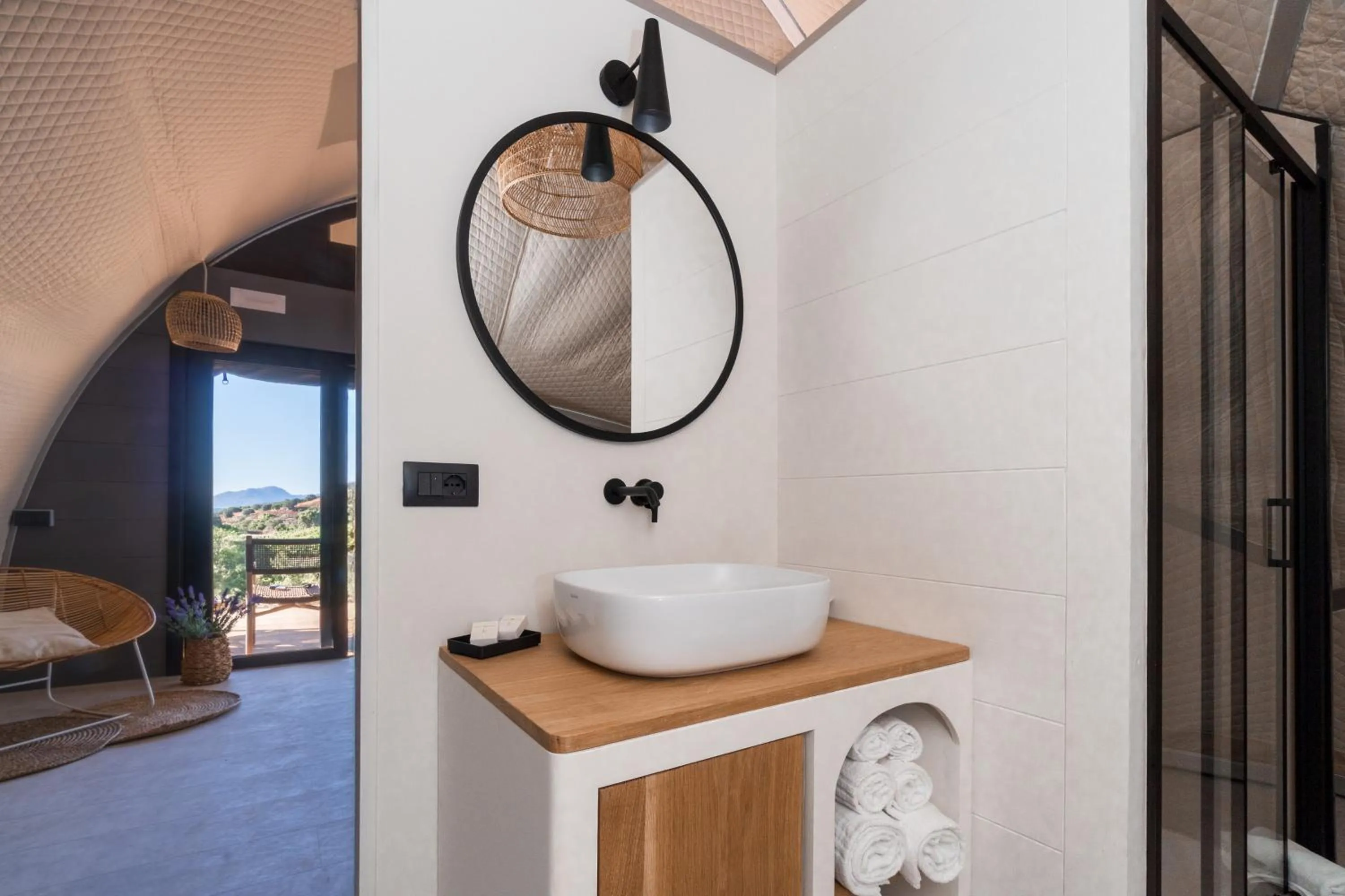 Bathroom in Hotel Glamping Borgo di Campagna