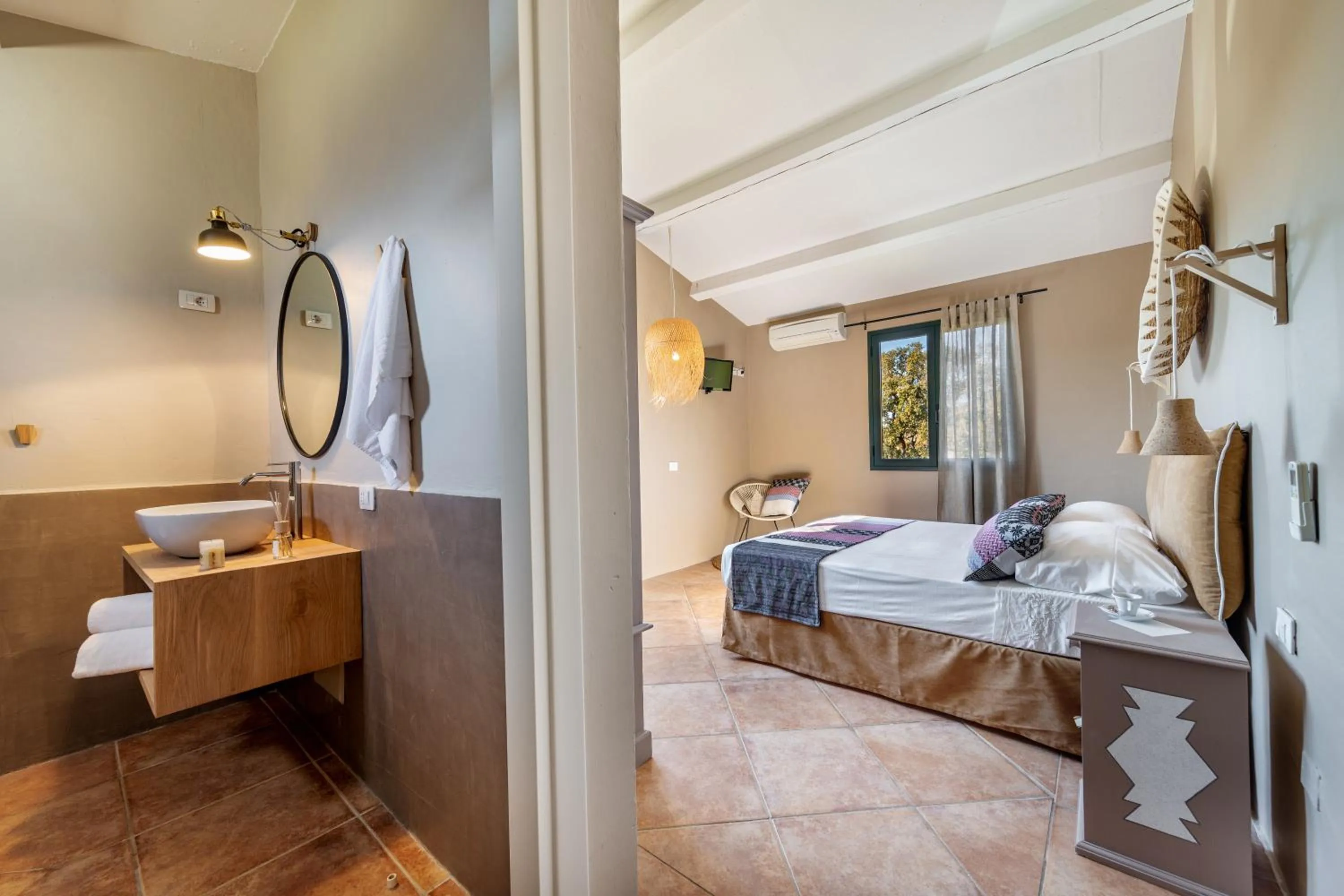 Bed in Hotel Glamping Borgo di Campagna
