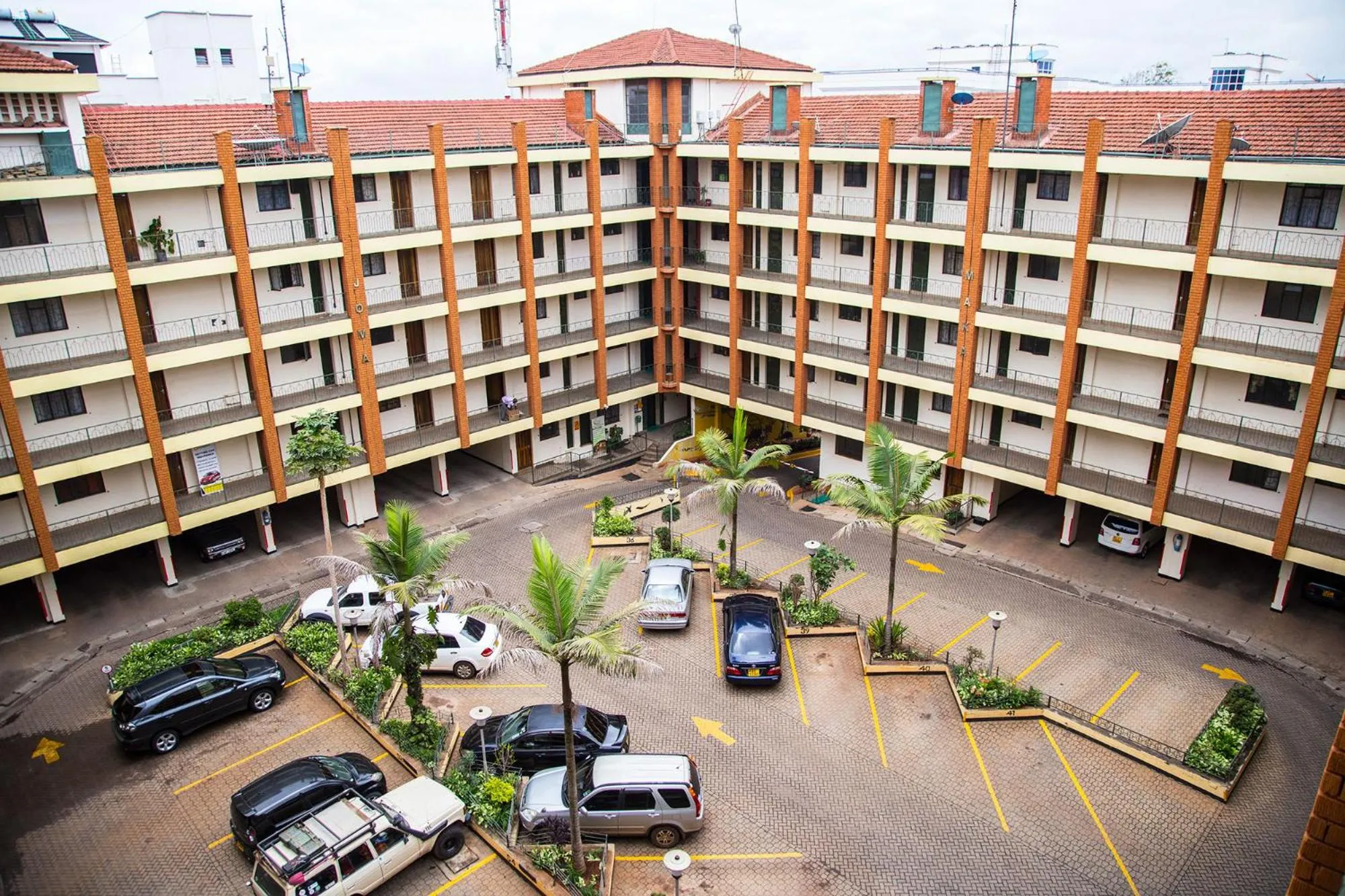 Property building in Njema Court Apartment