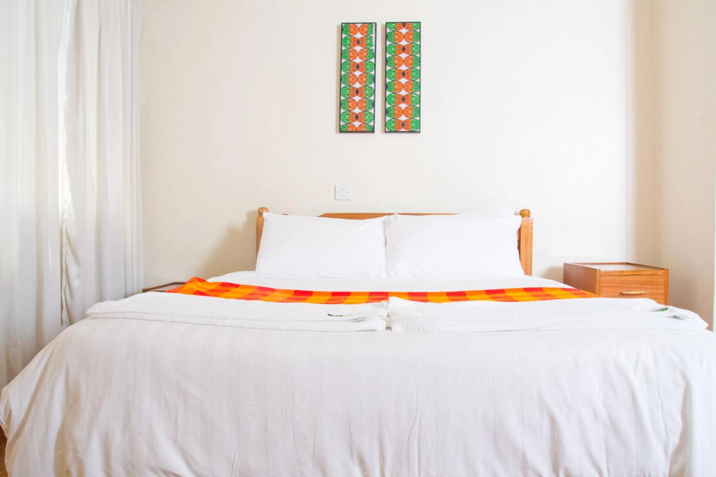 Bedroom, Bed in Njema Court Apartment