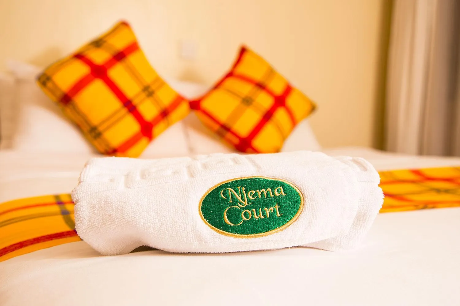 Bed in Njema Court Apartment