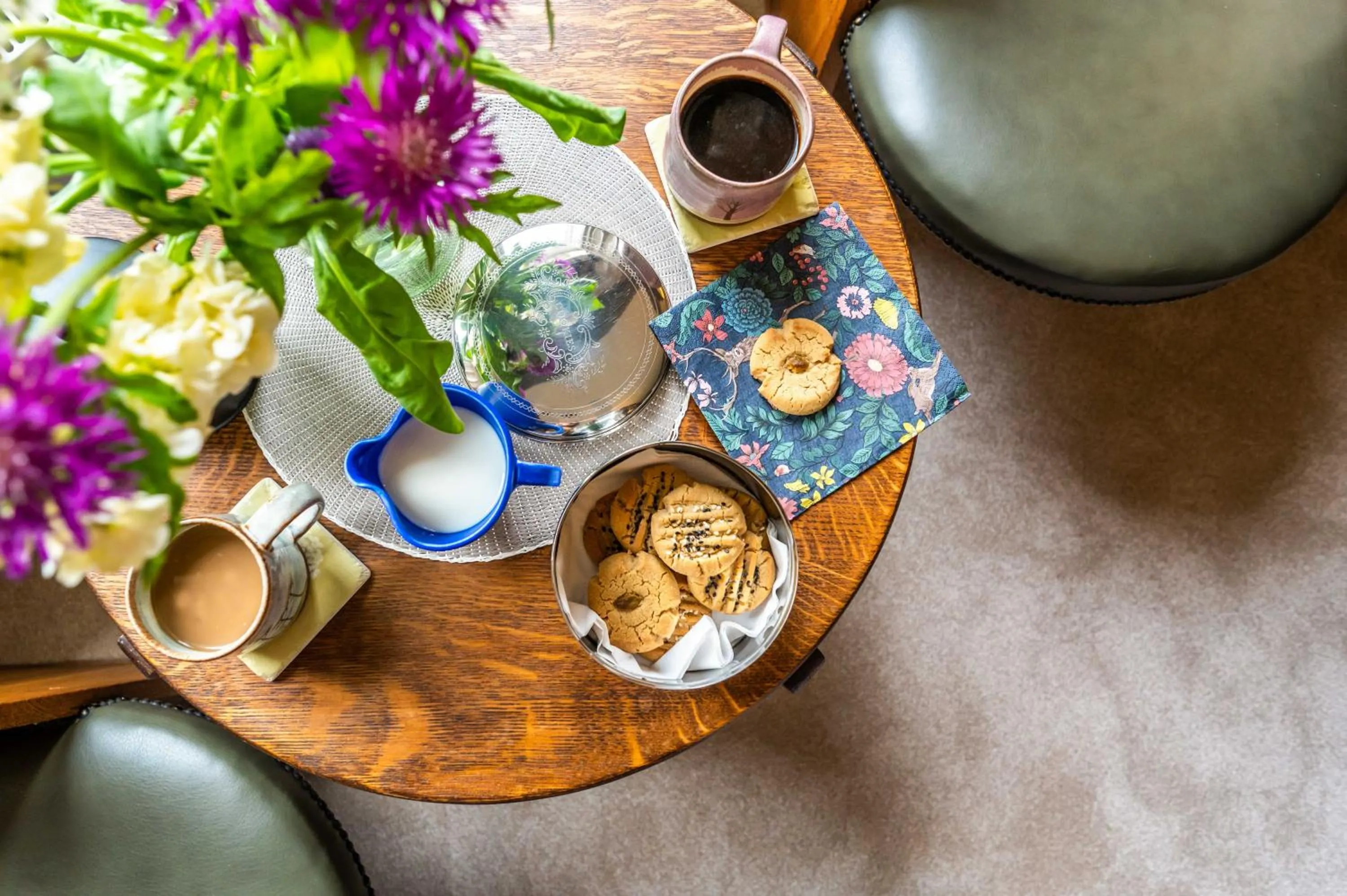 Seating area in Washington House