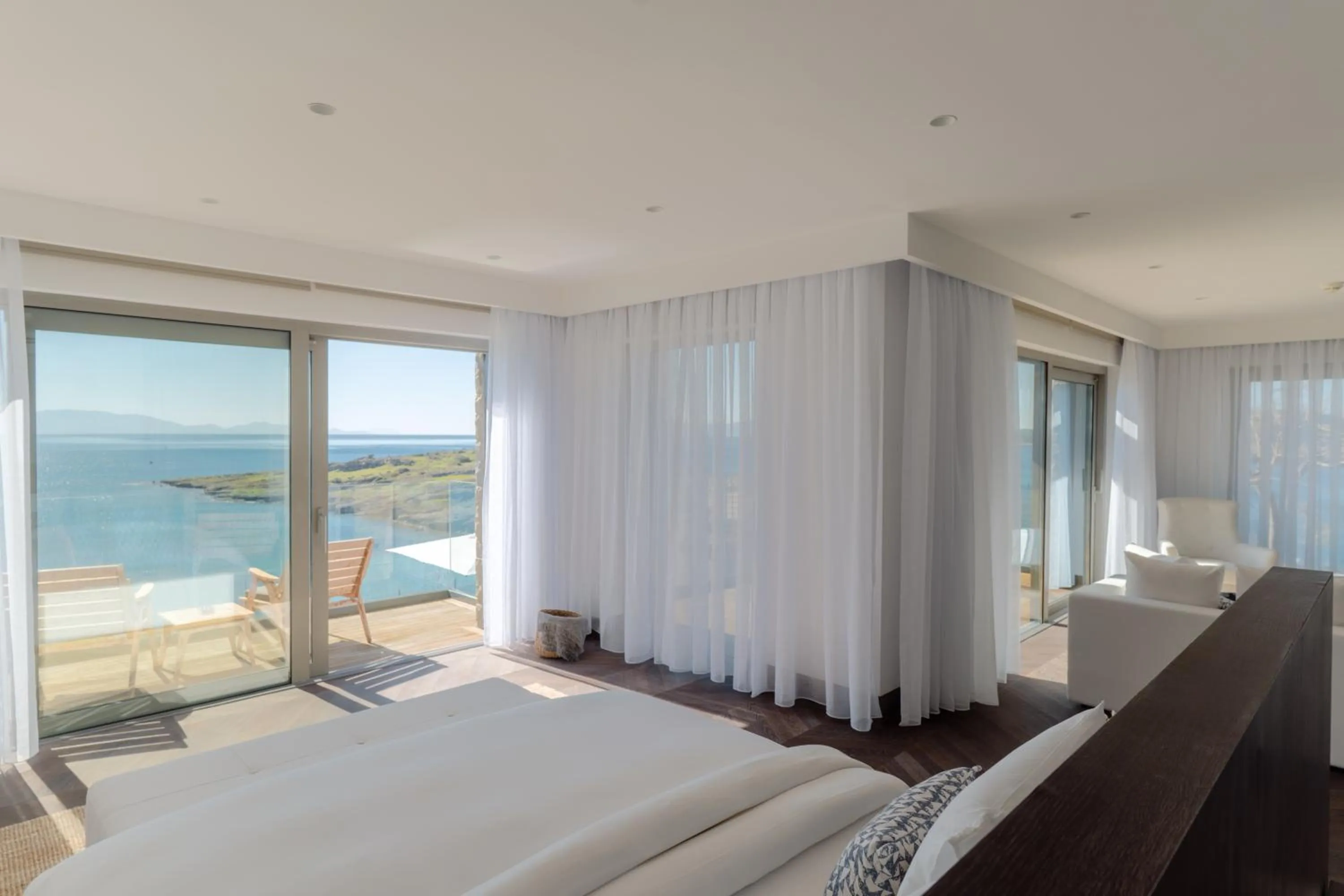 Sea view, Bed in METT Hotel & Beach Resort Bodrum