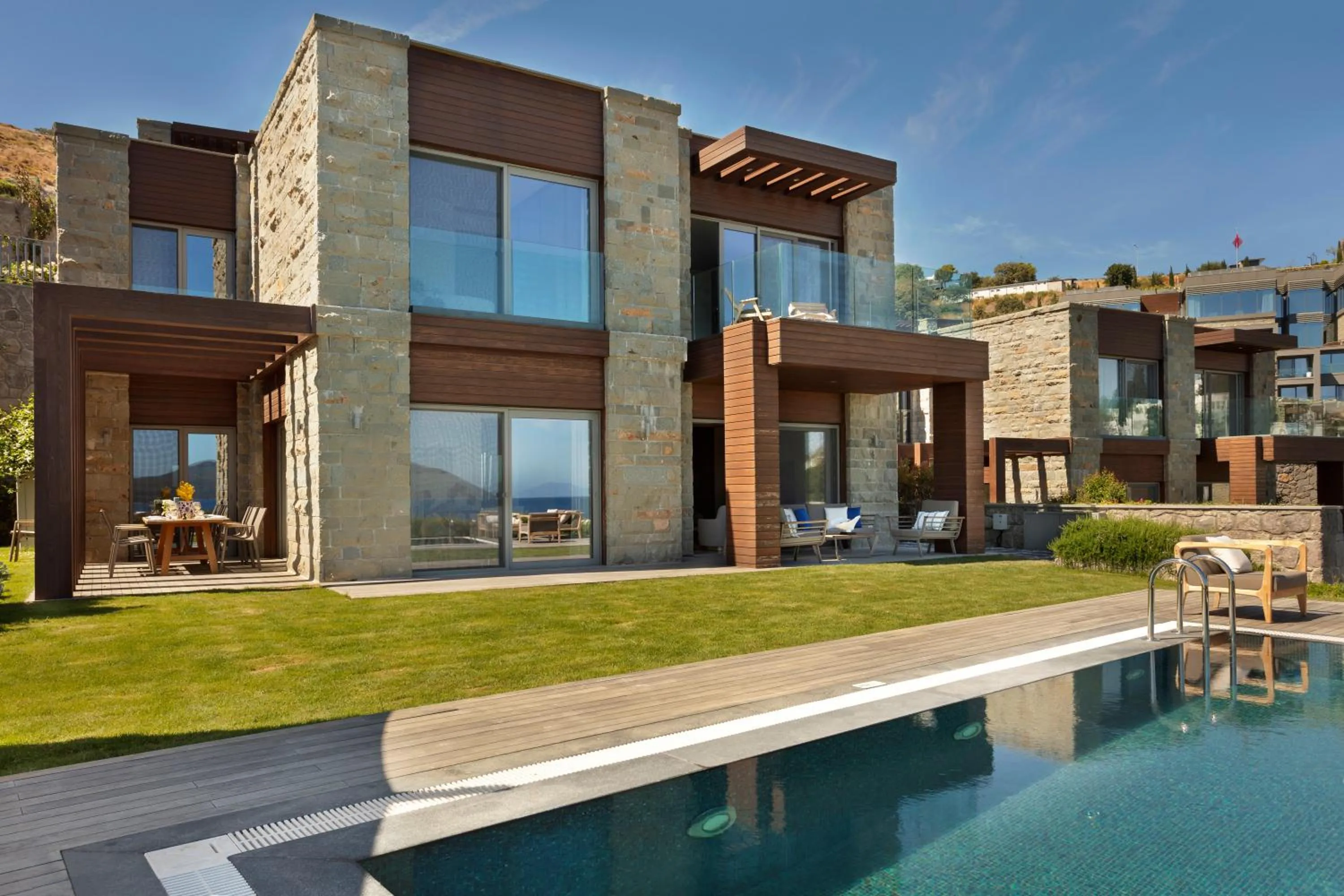 Pool view in METT Hotel & Beach Resort Bodrum