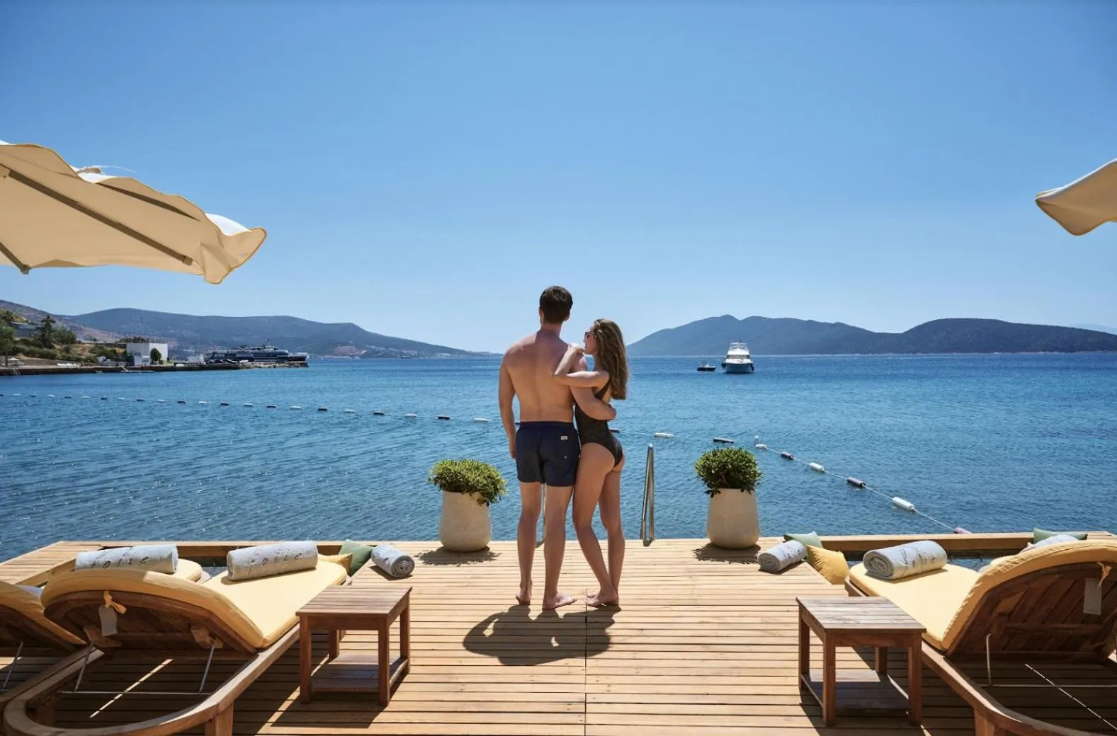 Beach in METT Hotel & Beach Resort Bodrum