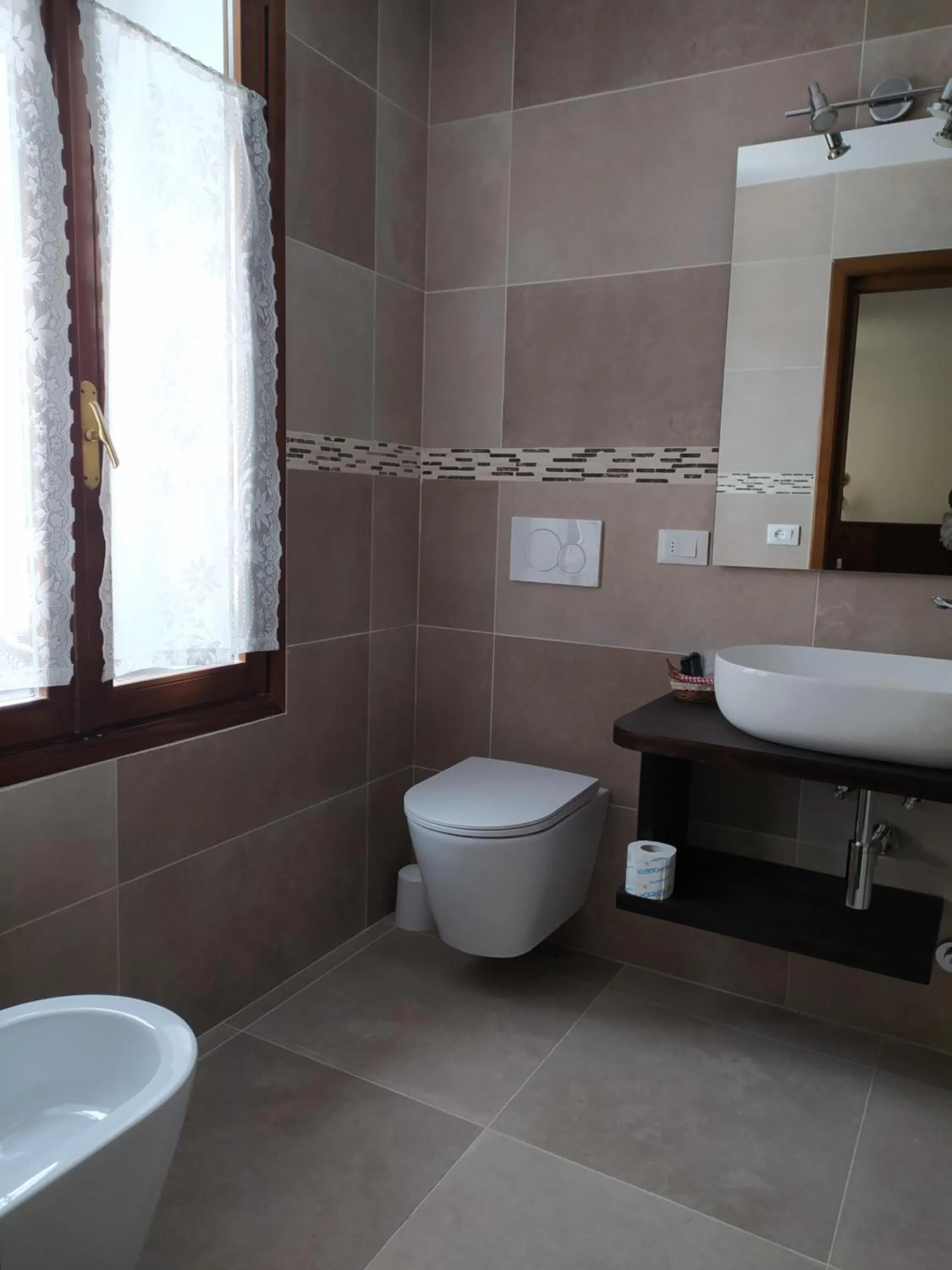 Bathroom in Locanda Aurora B&B