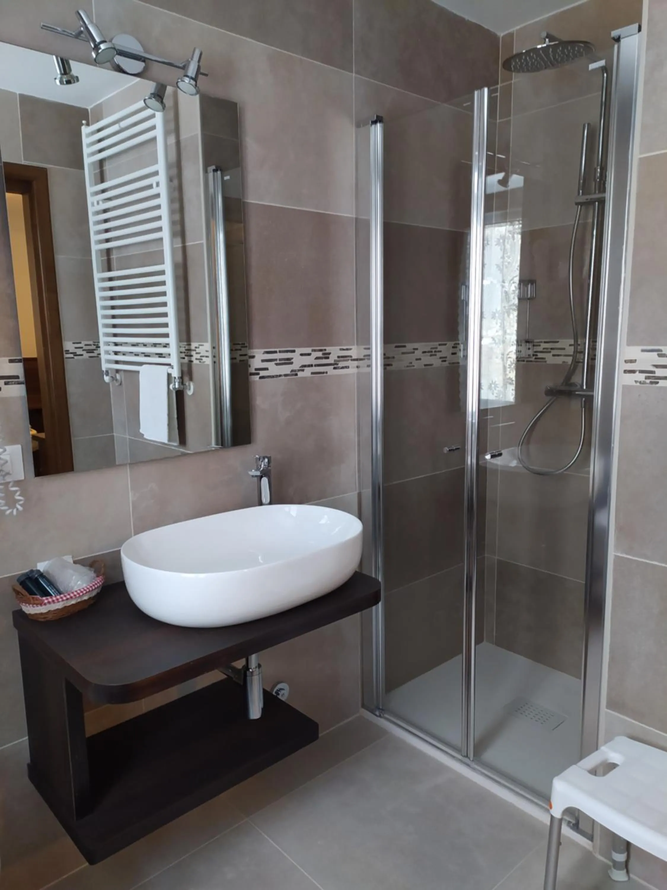 Bathroom in Locanda Aurora B&B