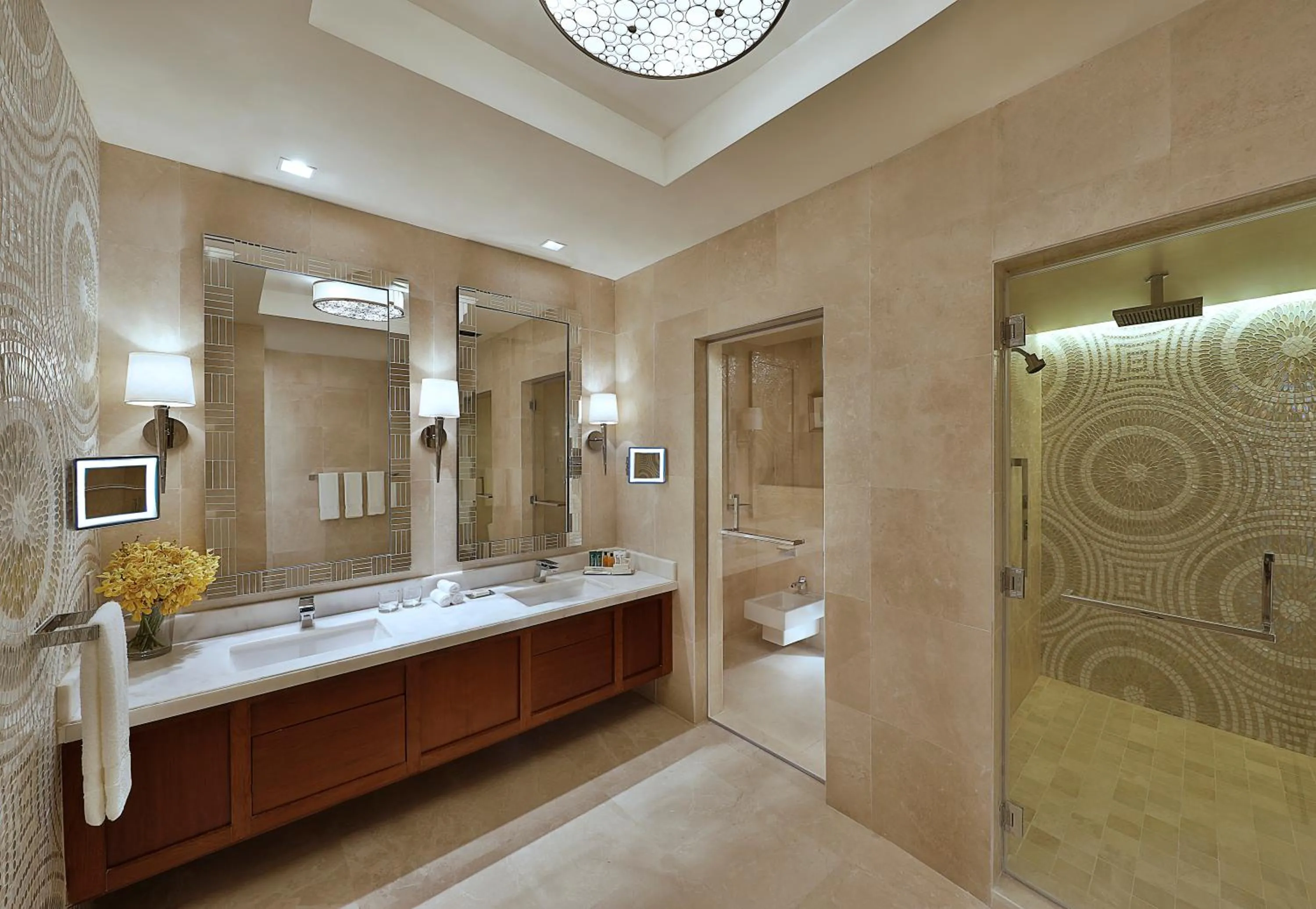 Bathroom in Hilton Hotel & Convention Jabal Omar Makkah