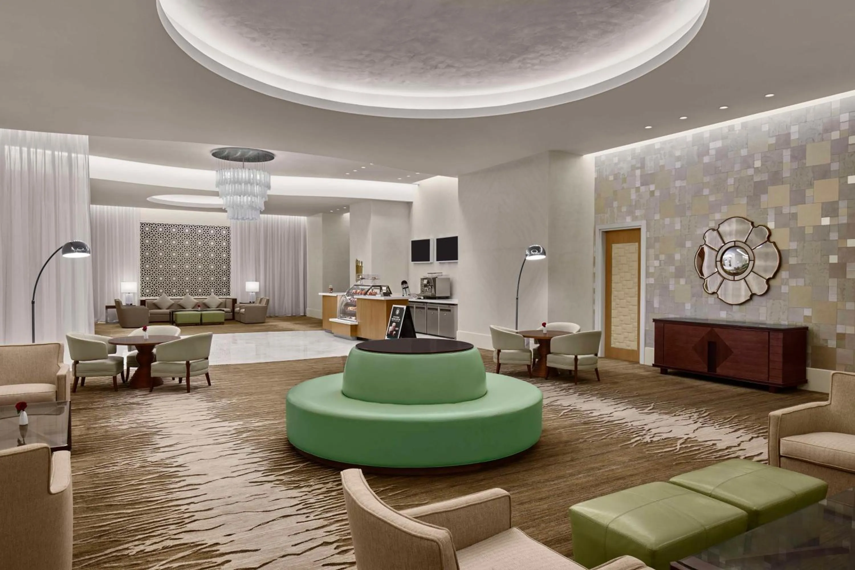 Lobby or reception in Hilton Hotel & Convention Jabal Omar Makkah