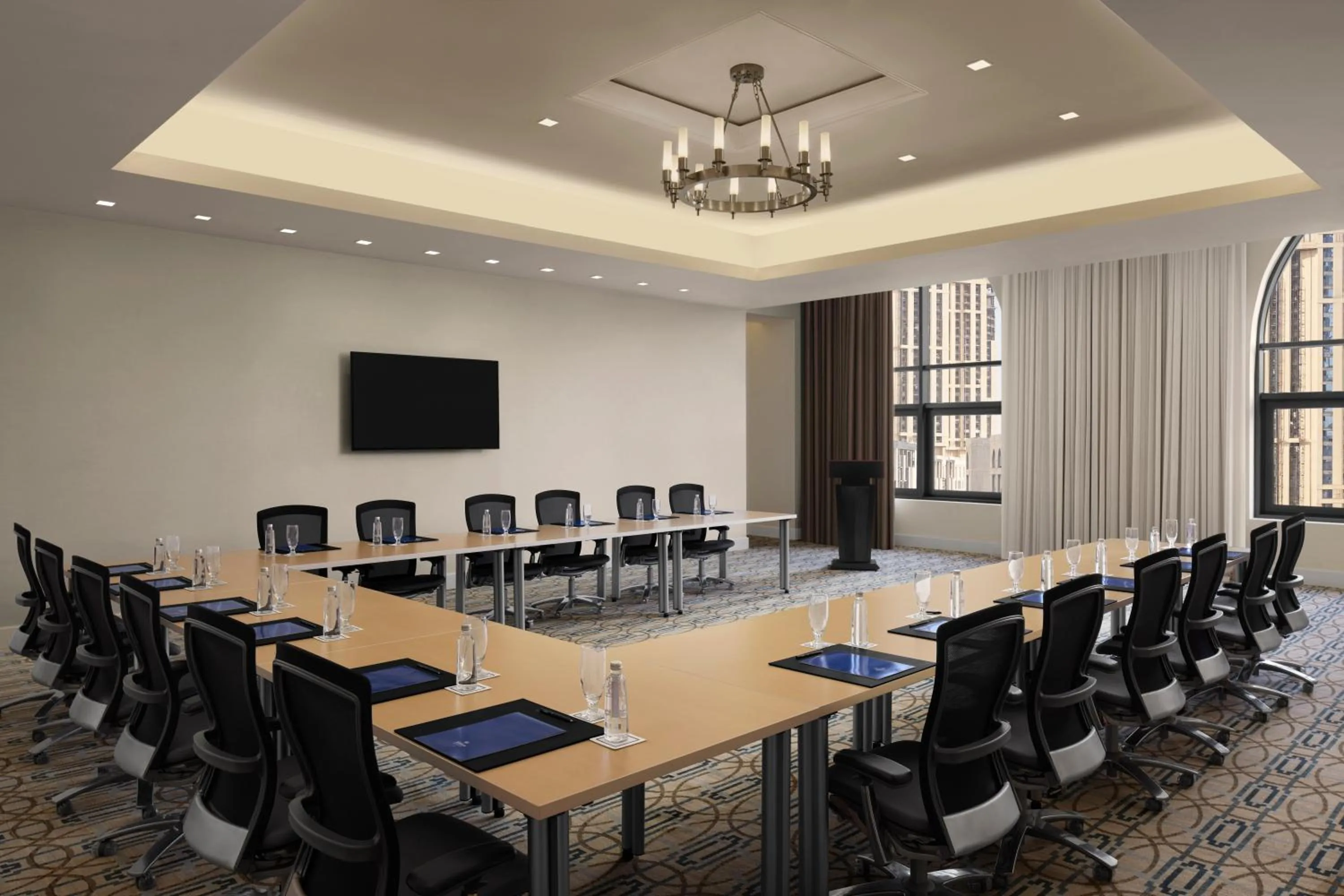 Meeting/conference room in Hilton Hotel & Convention Jabal Omar Makkah