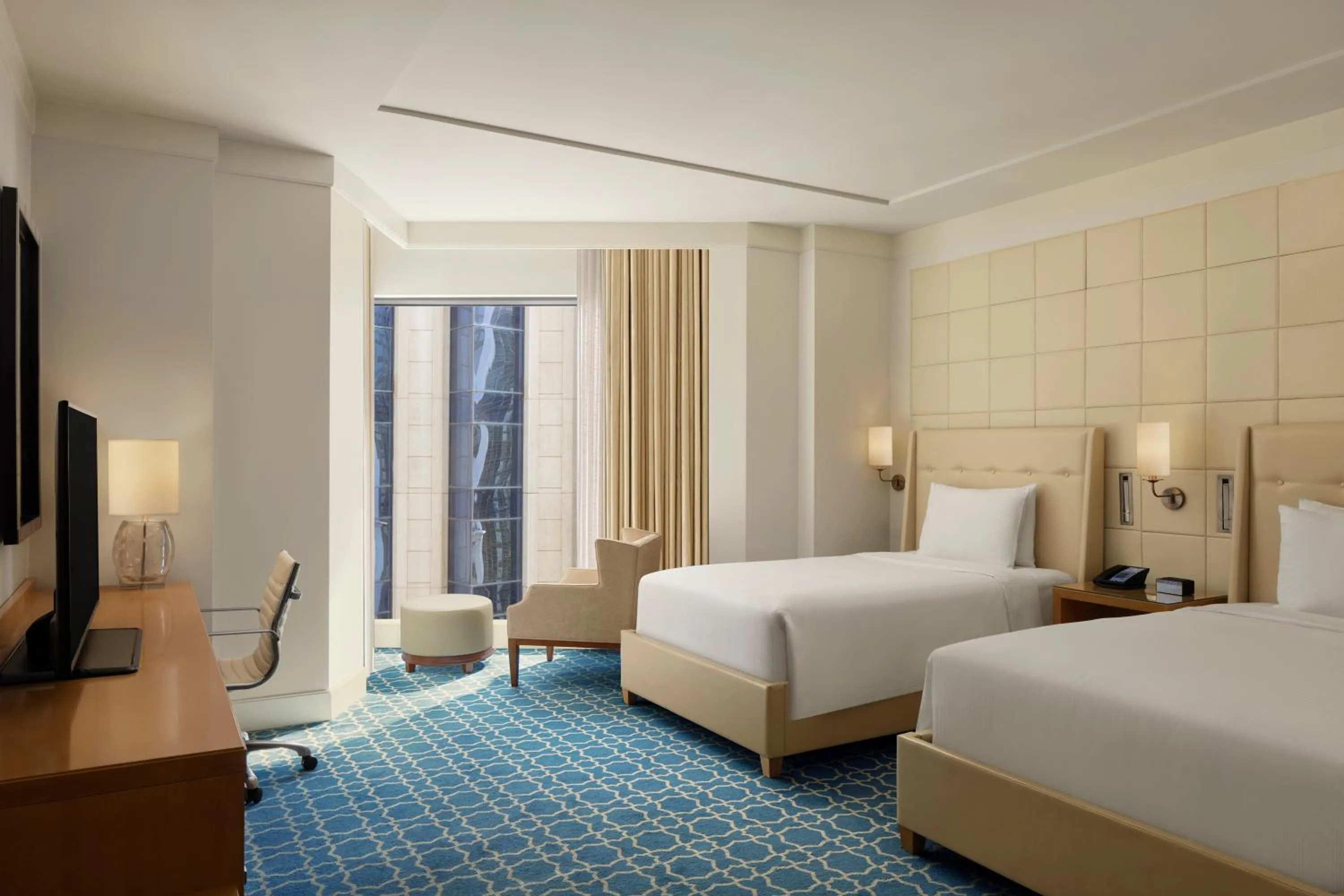 Bed in Hilton Hotel & Convention Jabal Omar Makkah