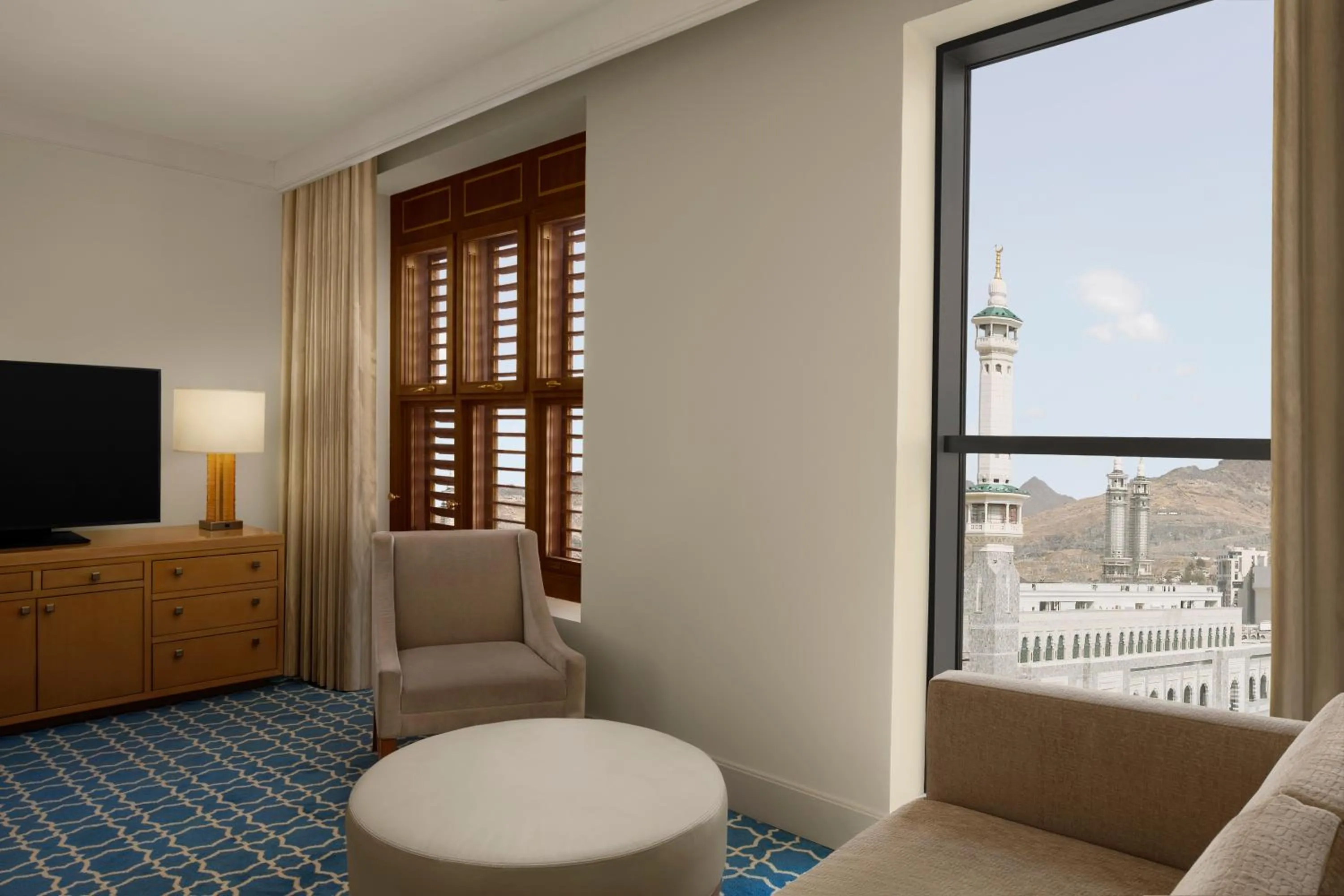 Bed in Hilton Hotel & Convention Jabal Omar Makkah