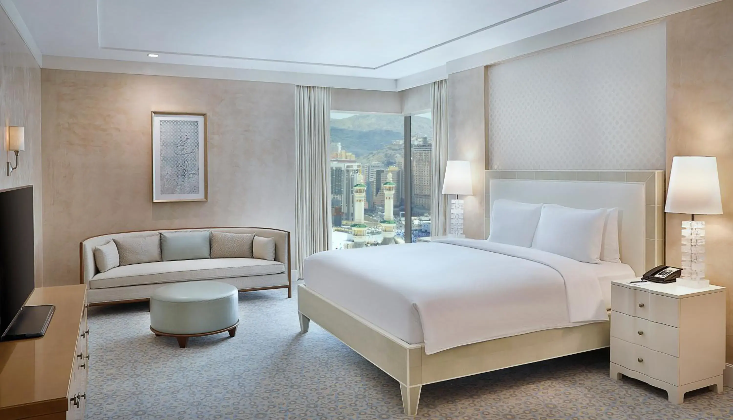 Royal Suite with Haram View - single occupancy in Hilton Hotel & Convention Jabal Omar Makkah Royal Suite with Haram View - single occupancy in Hilton Hotel & Convention Jabal Omar Makkah