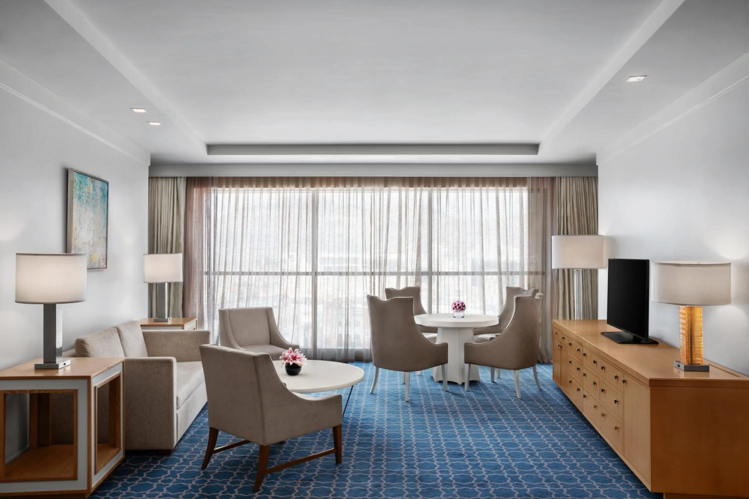 Living room in Hilton Hotel & Convention Jabal Omar Makkah