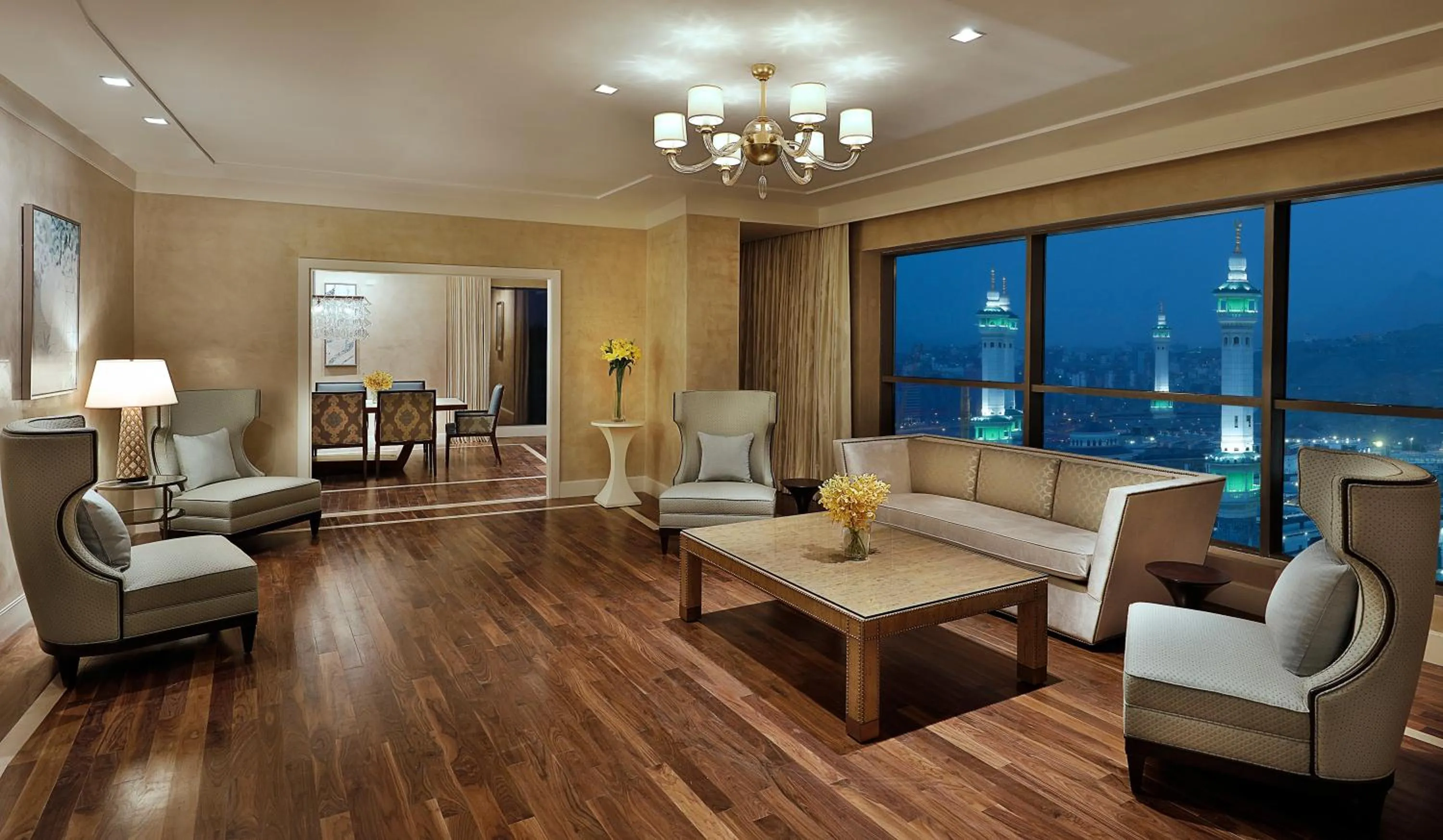 Living room in Hilton Hotel & Convention Jabal Omar Makkah
