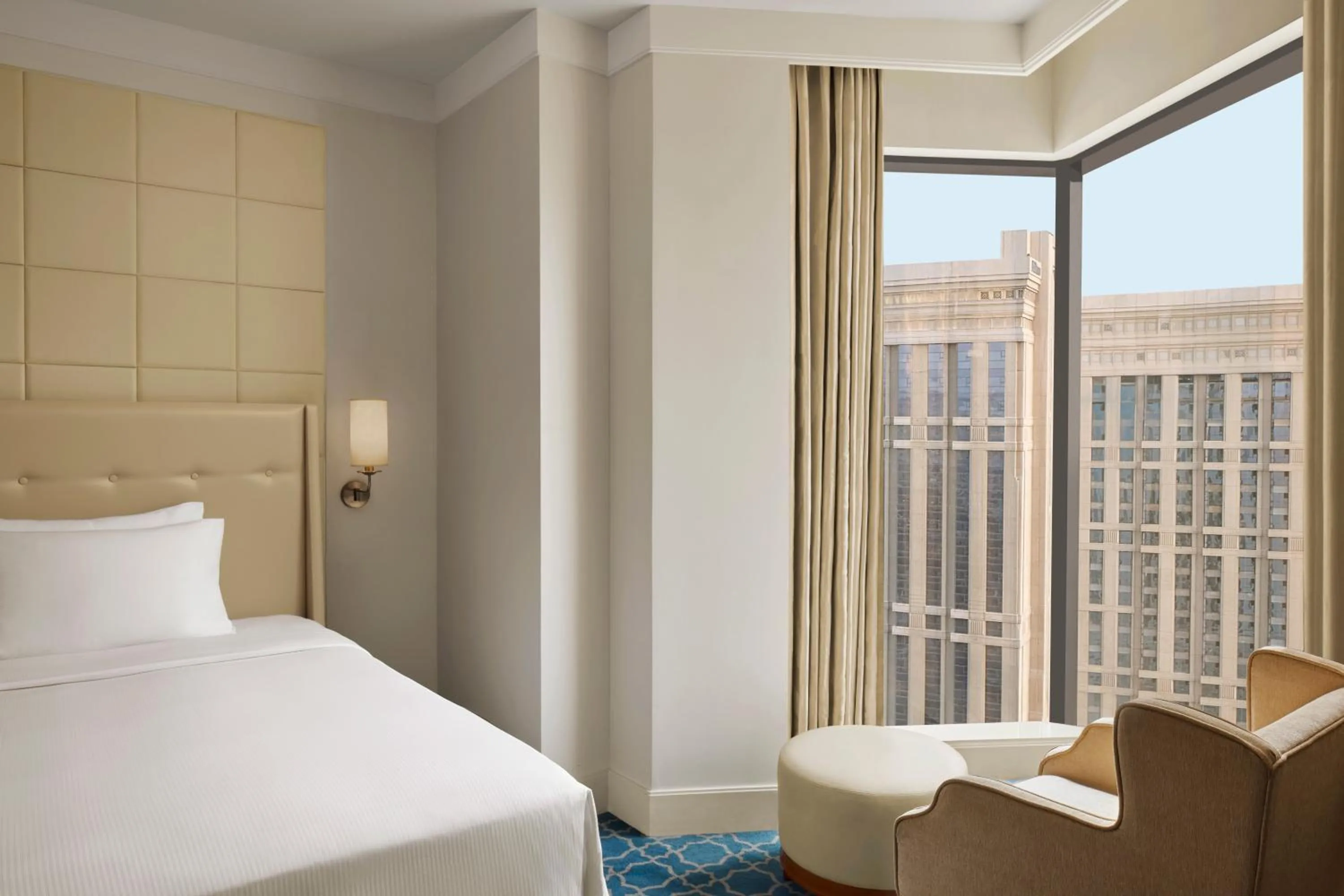 Bed in Hilton Hotel & Convention Jabal Omar Makkah
